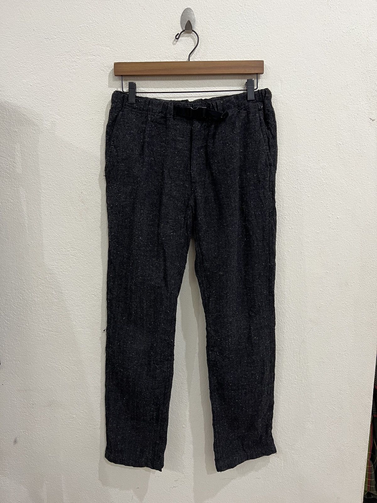 RAGEBLUE Japanese Brand Rageblue Wool Pant Size US 30 / EU 46 - 2 Thumbnail