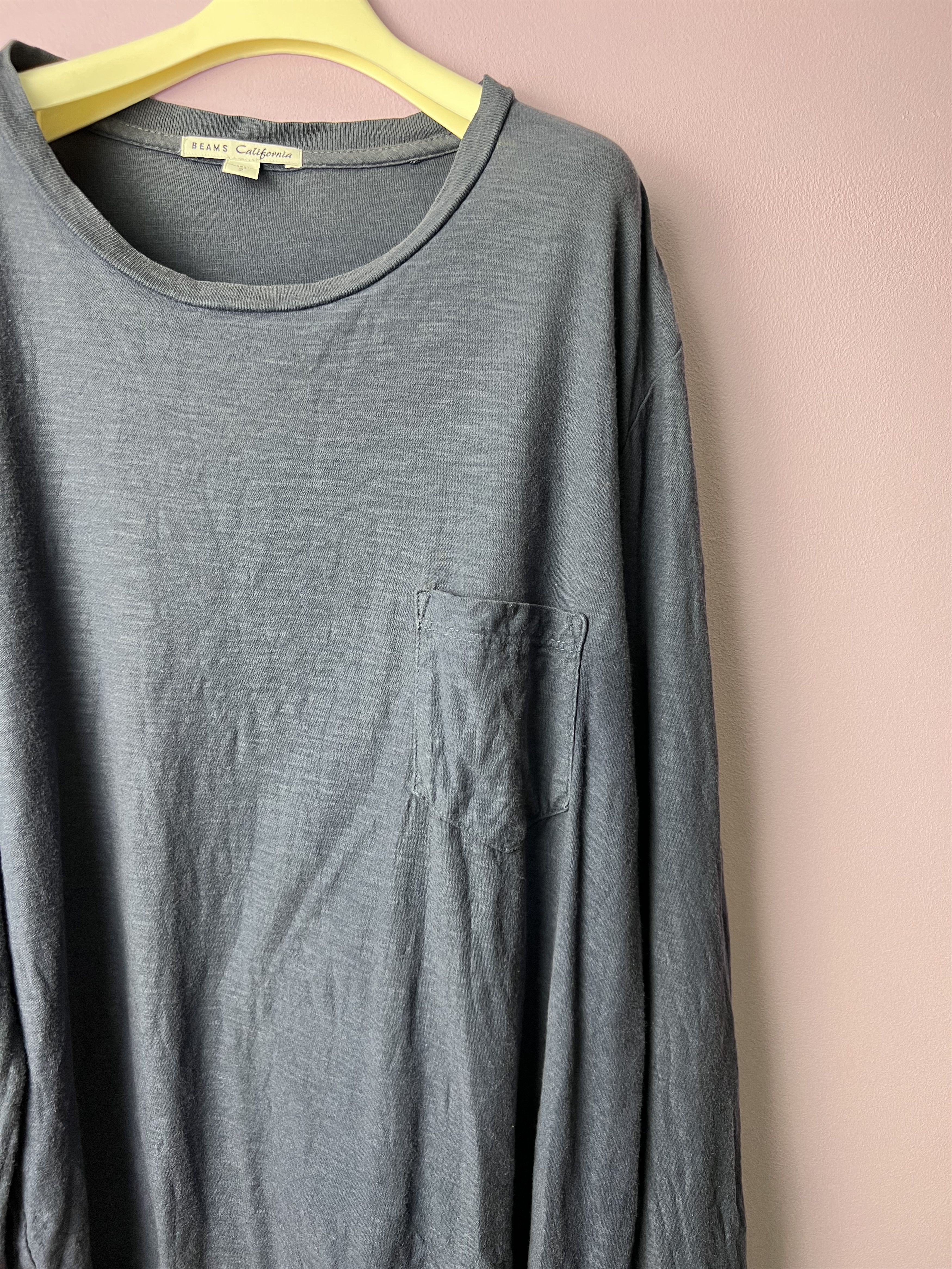 Beams Plus 🔥Vintage Beams California Pocket Long Sleeves Tees Size US S / EU 44-46 / 1 - 4 Thumbnail