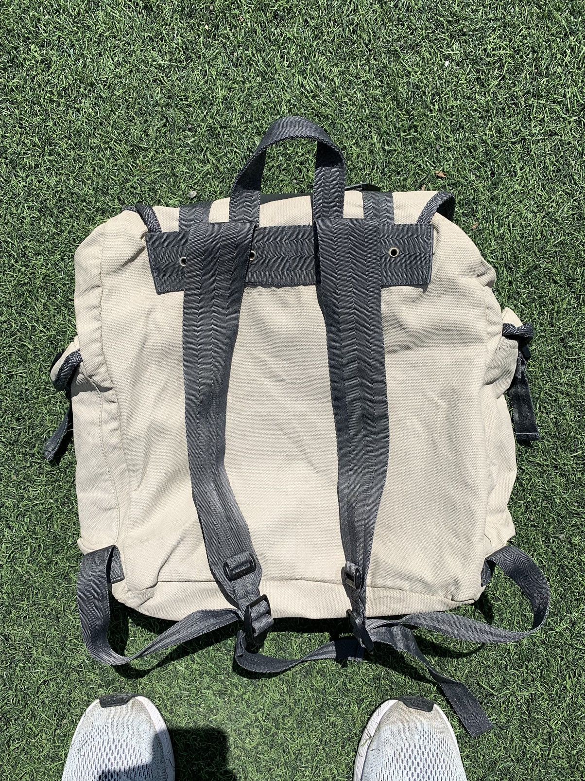 Gap × Vintage Vintage Gap Gorpcore Bag Multi Pocket Military Backpack Y2K Size ONE SIZE - 14 Thumbnail
