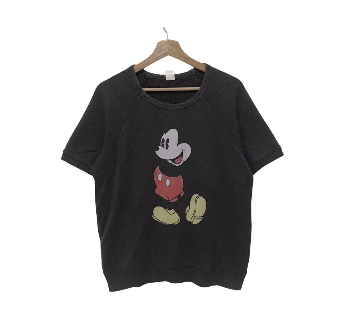 Disney × Mickey Mouse × Vintage Vintage Disney Mickey Mouse Short Sleeve Big Logo Size US S / EU 44-46 / 1 - 1 Thumbnail