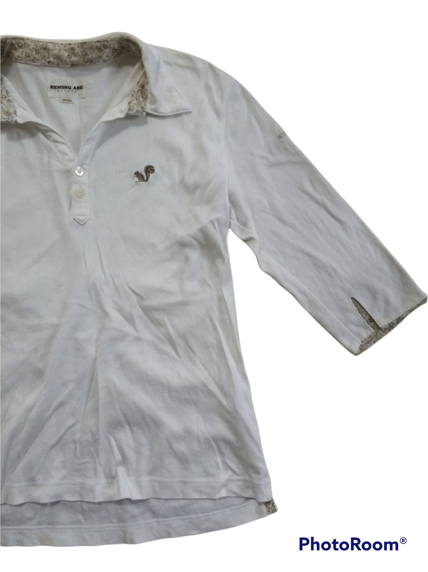 Kensho Abe 🔥Kensho Abe Sports Ladies 3q Polos Size M / US 6-8 / IT 42-44 - 2 Thumbnail