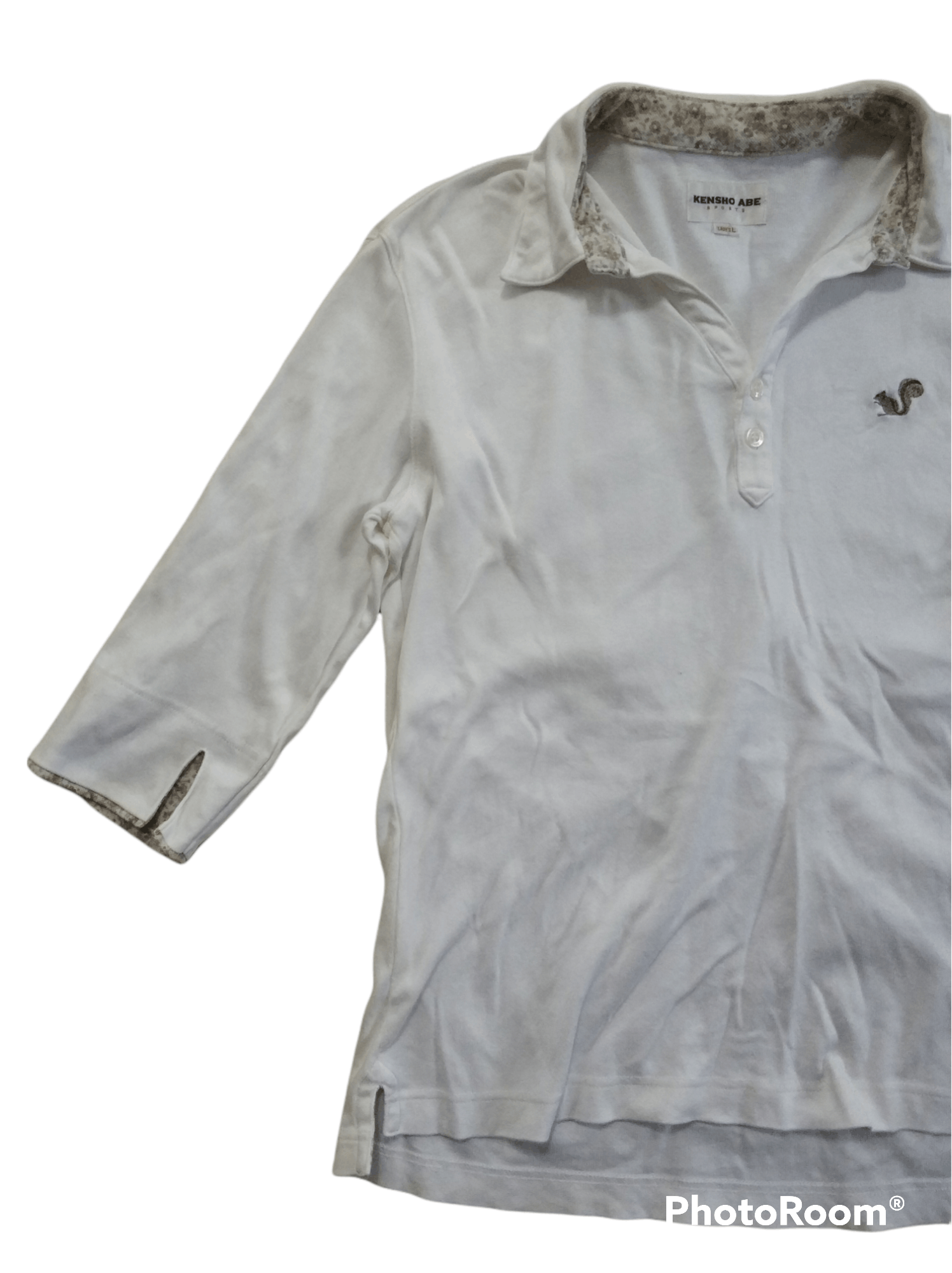Kensho Abe 🔥Kensho Abe Sports Ladies 3q Polos Size M / US 6-8 / IT 42-44 - 3 Thumbnail