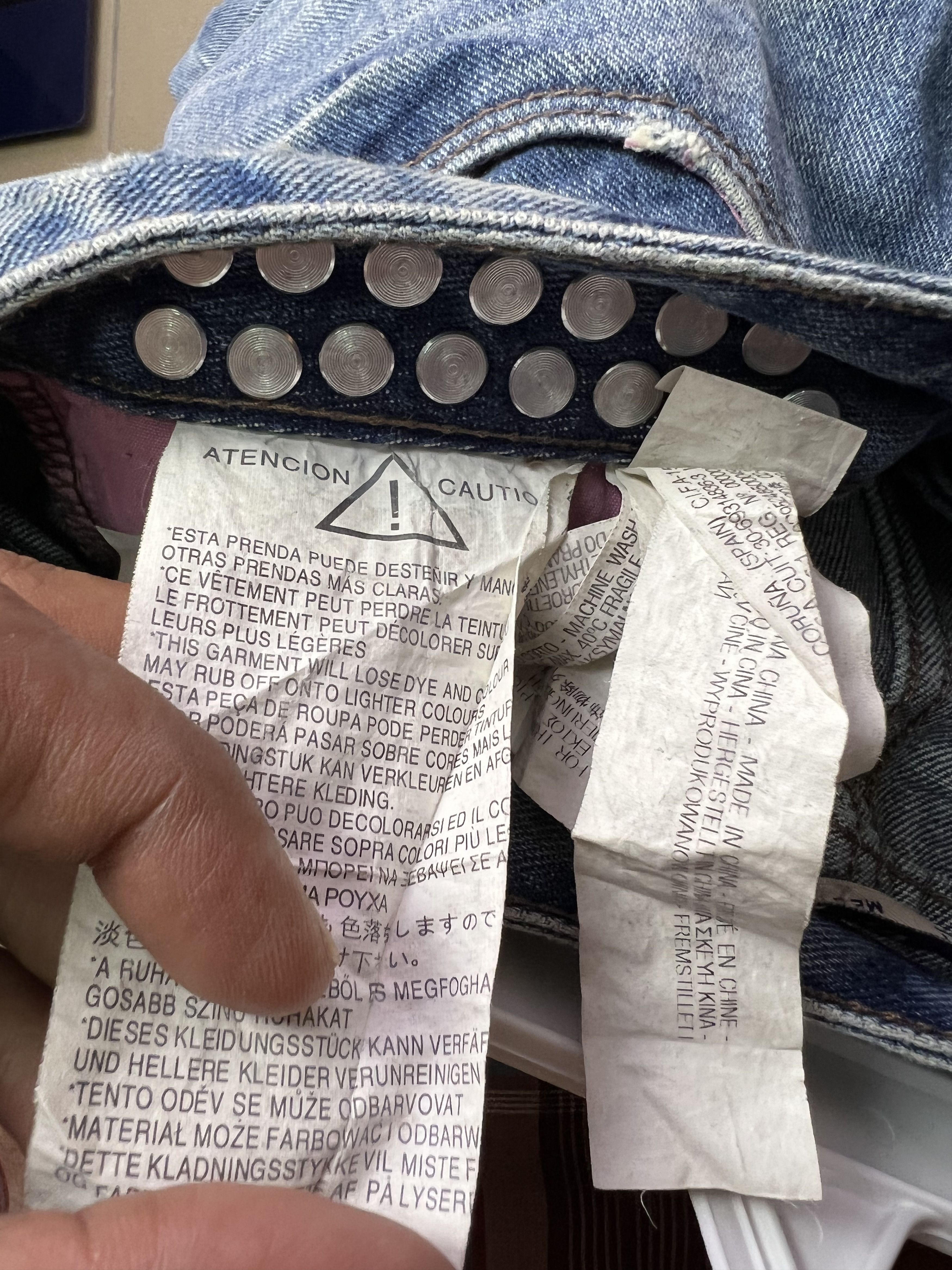 Zara 🔥Zara Distressed Denim Size US 33 - 15 Thumbnail