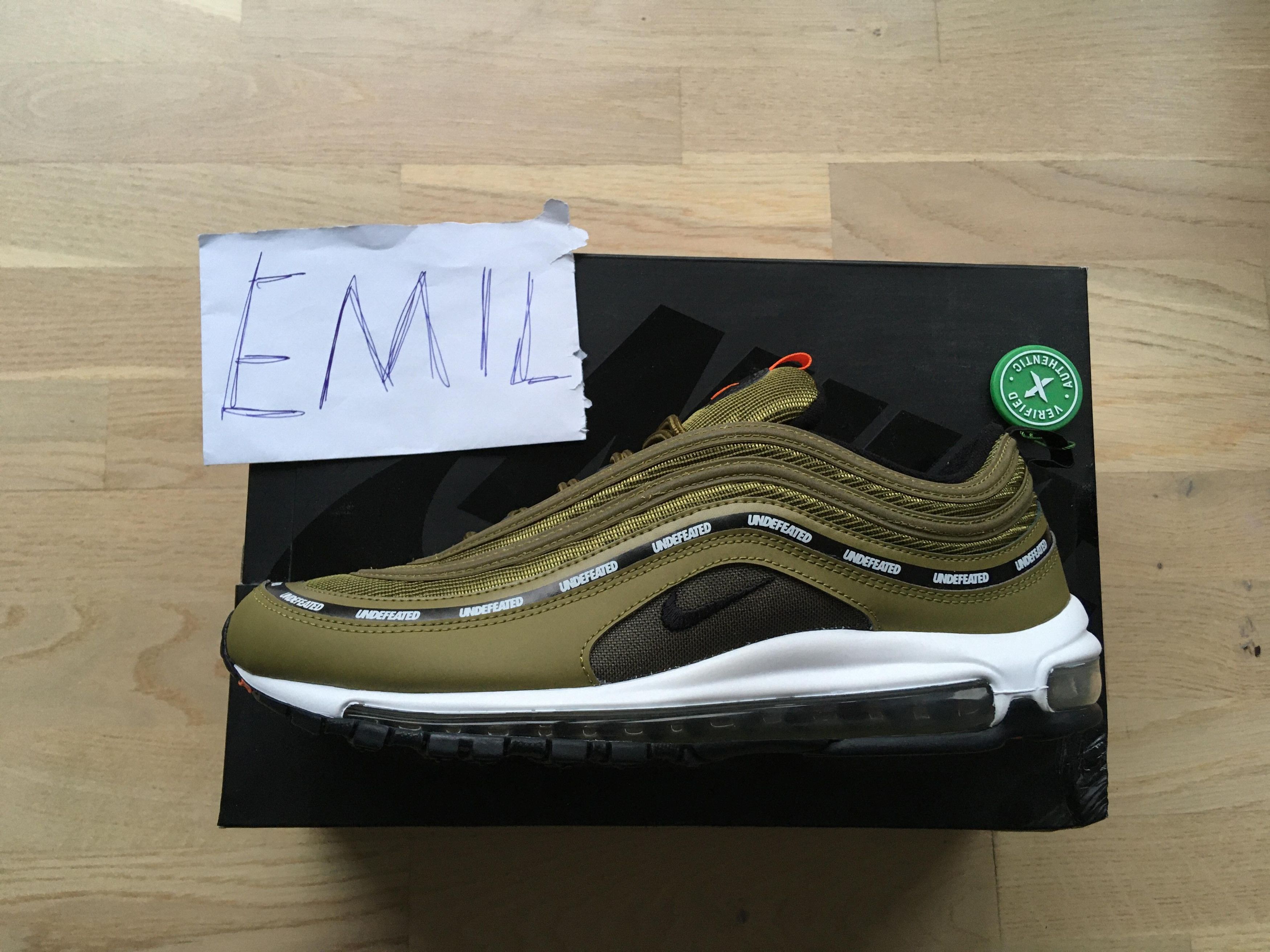 Nike Air Max 97 X Undefeated Grailed