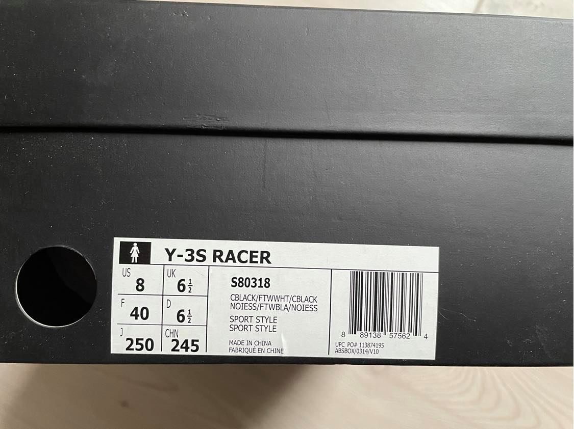 Y-3 S Racer Size US 8 / IT 38 - 7 Thumbnail