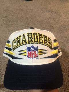 Vintage San Diego Chargers Lightning Bolt Plaid Hat SZ OSFM m