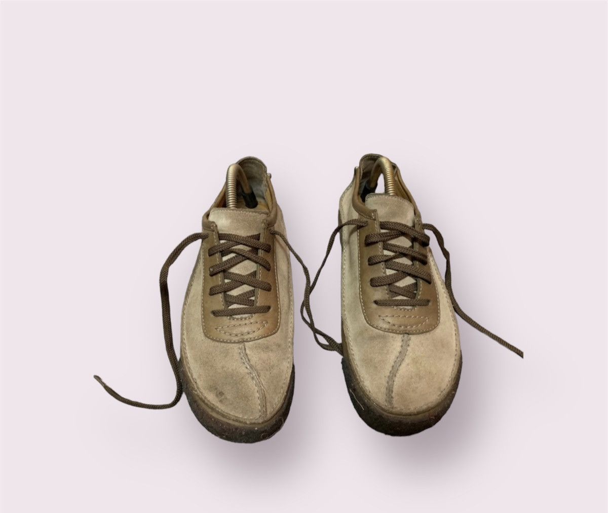 Clarks Vintage Clarks Leather Shoes - clarks walking shoes Size US 7.5 / EU 40-41 - 6 Thumbnail