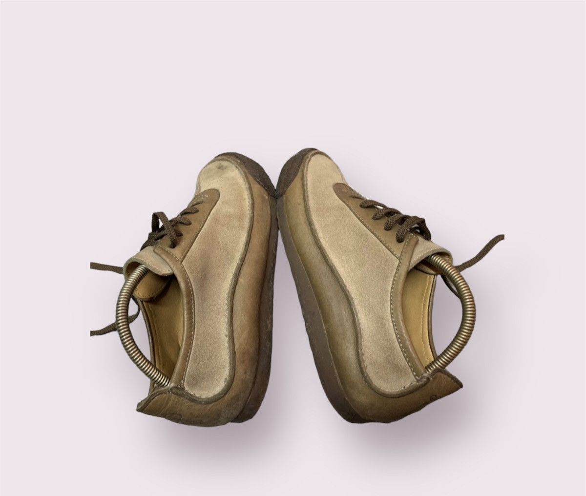 Clarks Vintage Clarks Leather Shoes - clarks walking shoes Size US 7.5 / EU 40-41 - 1 Thumbnail