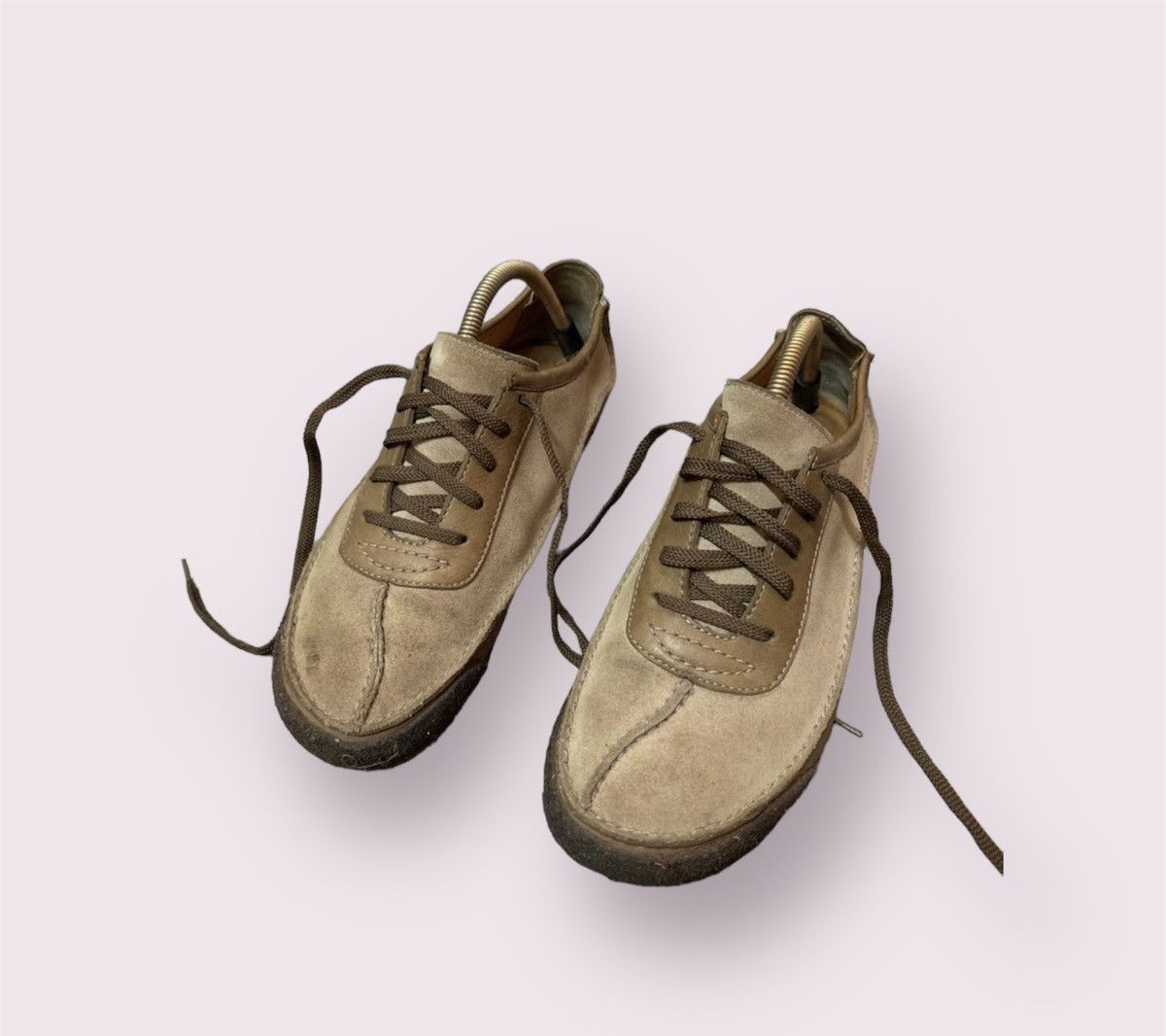 Clarks Vintage Clarks Leather Shoes - clarks walking shoes Size US 7.5 / EU 40-41 - 5 Thumbnail