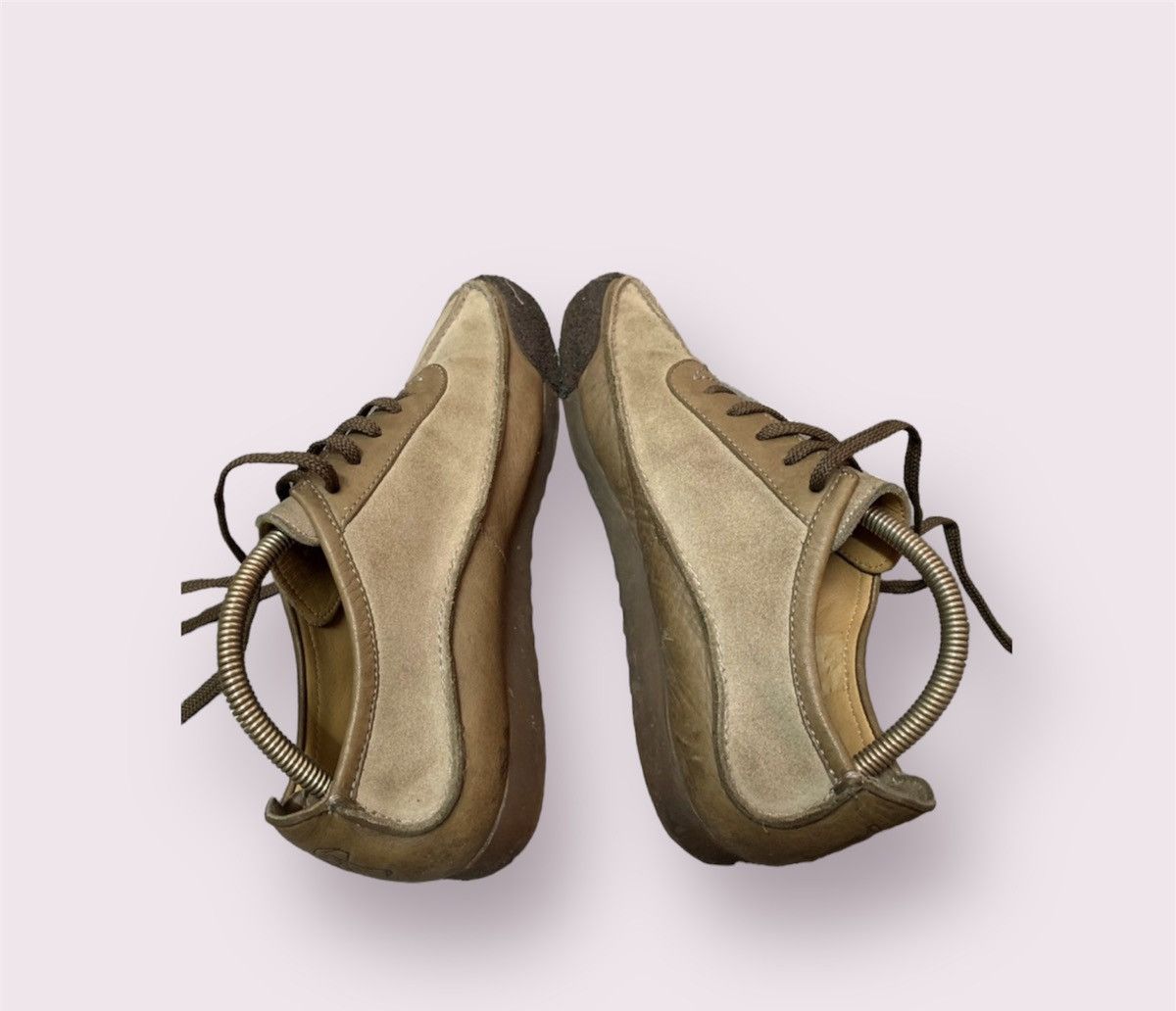 Clarks Vintage Clarks Leather Shoes - clarks walking shoes Size US 7.5 / EU 40-41 - 2 Thumbnail