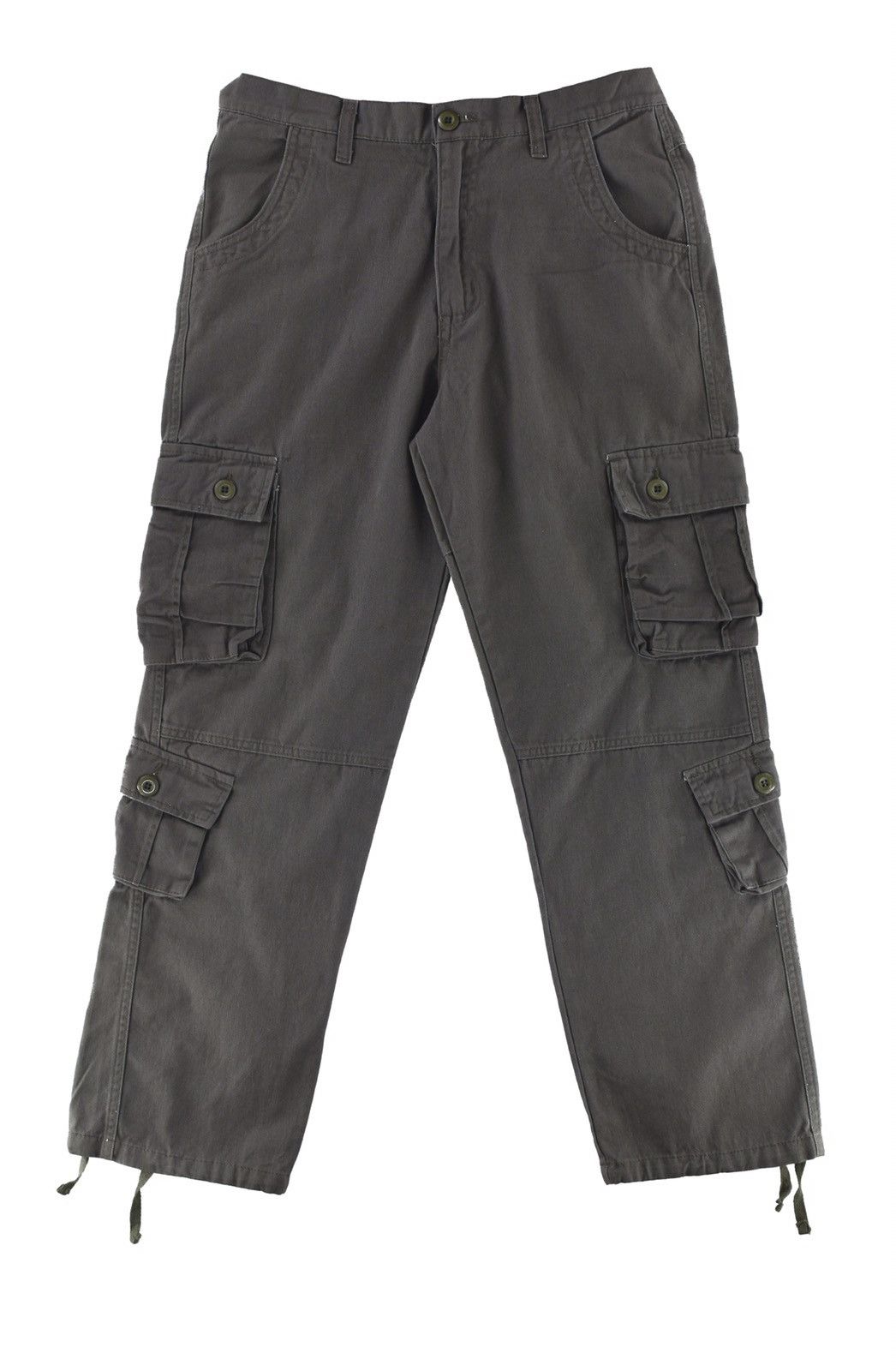 Japanese Brand 8 Pocket Cargo Pants Grey Size US 42 / EU 58 - 4 Thumbnail