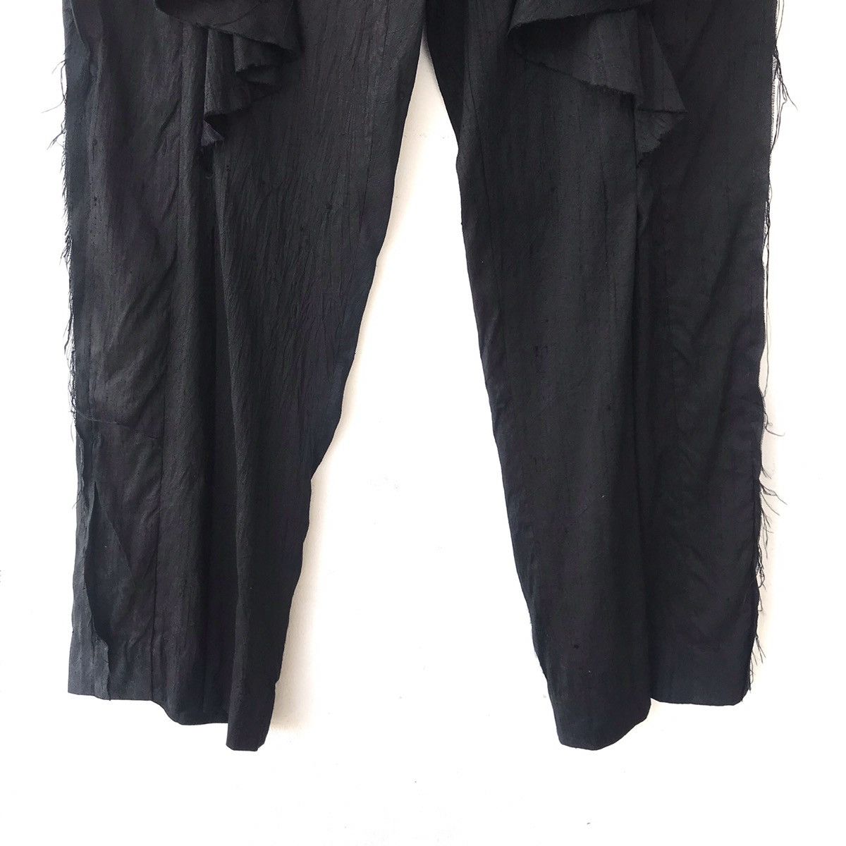 Designer × Japanese Brand Japan Branded Trosman Natural Silk Runaway Trousers Size 29" - 4 Thumbnail
