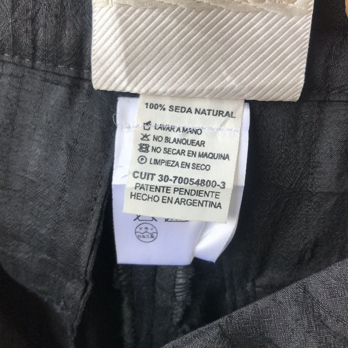 Designer × Japanese Brand Japan Branded Trosman Natural Silk Runaway Trousers Size 29" - 9 Thumbnail