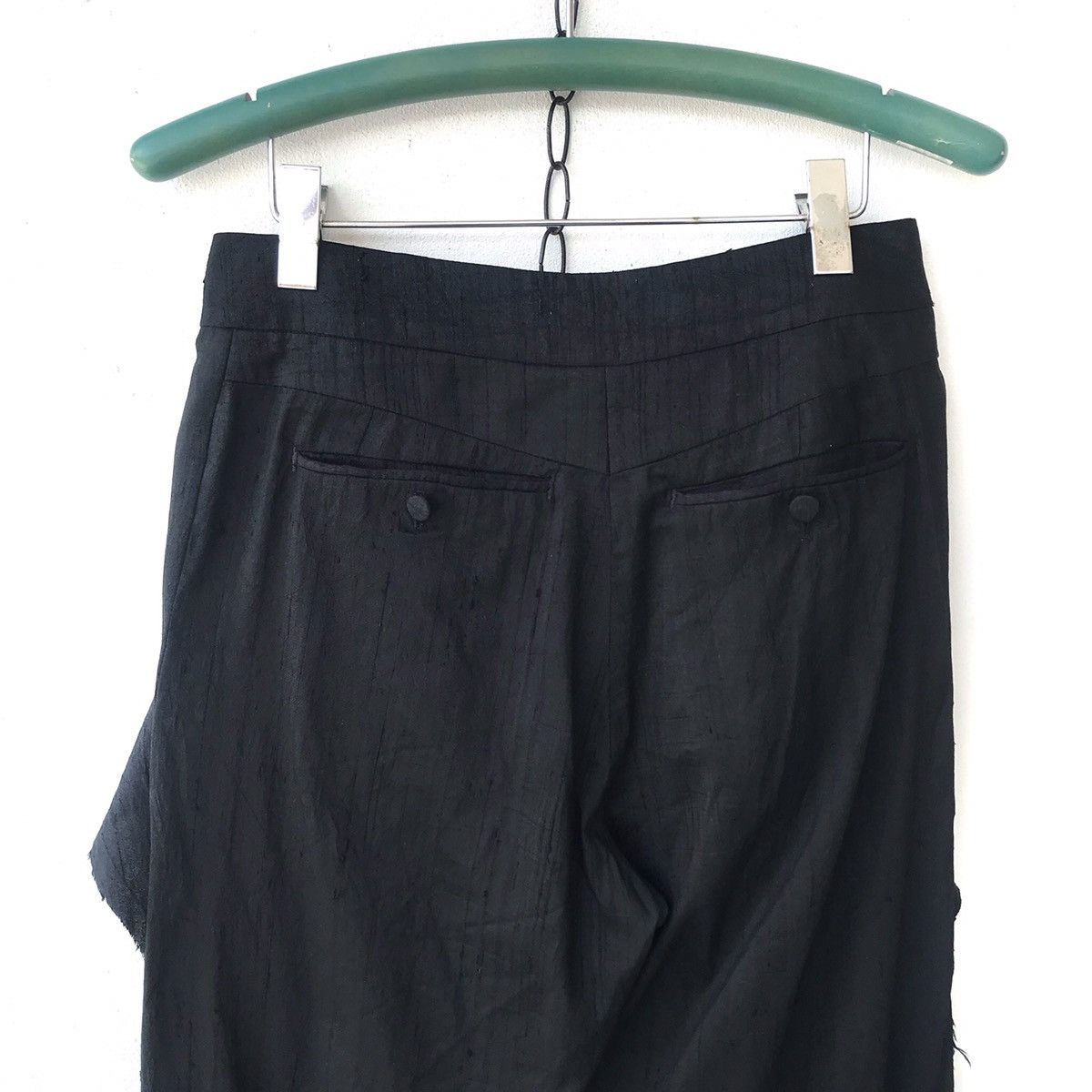 Designer × Japanese Brand Japan Branded Trosman Natural Silk Runaway Trousers Size 29" - 6 Thumbnail