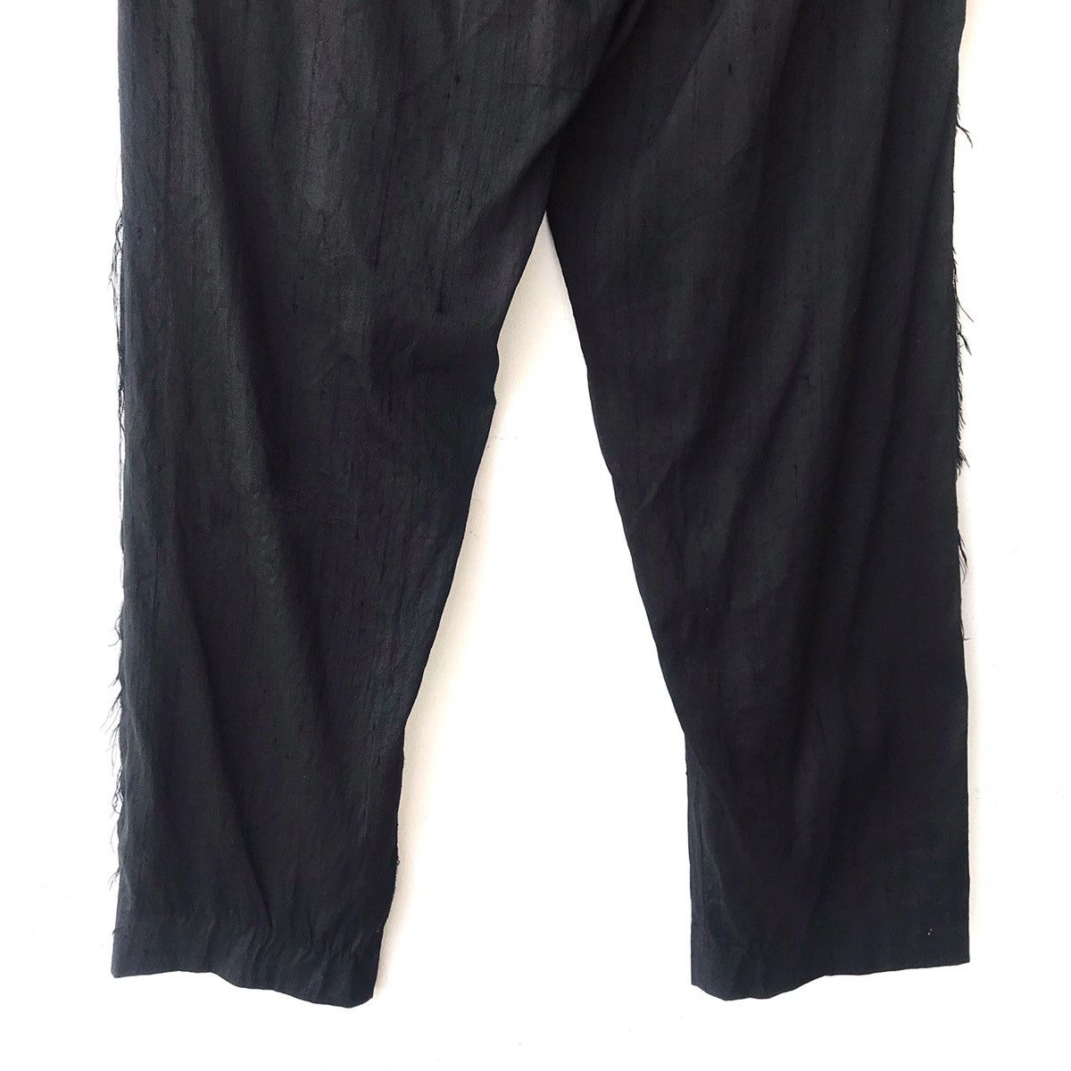 Designer × Japanese Brand Japan Branded Trosman Natural Silk Runaway Trousers Size 29" - 7 Thumbnail