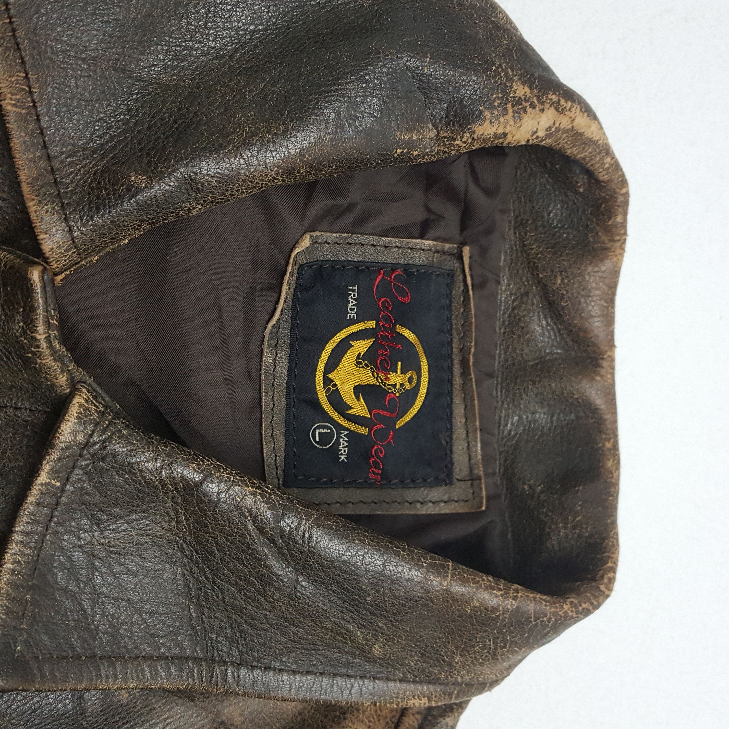 Harley Davidson × Vintage Vintage Japanese Brand Leather Jacket Size US L / EU 52-54 / 3 - 4 Thumbnail