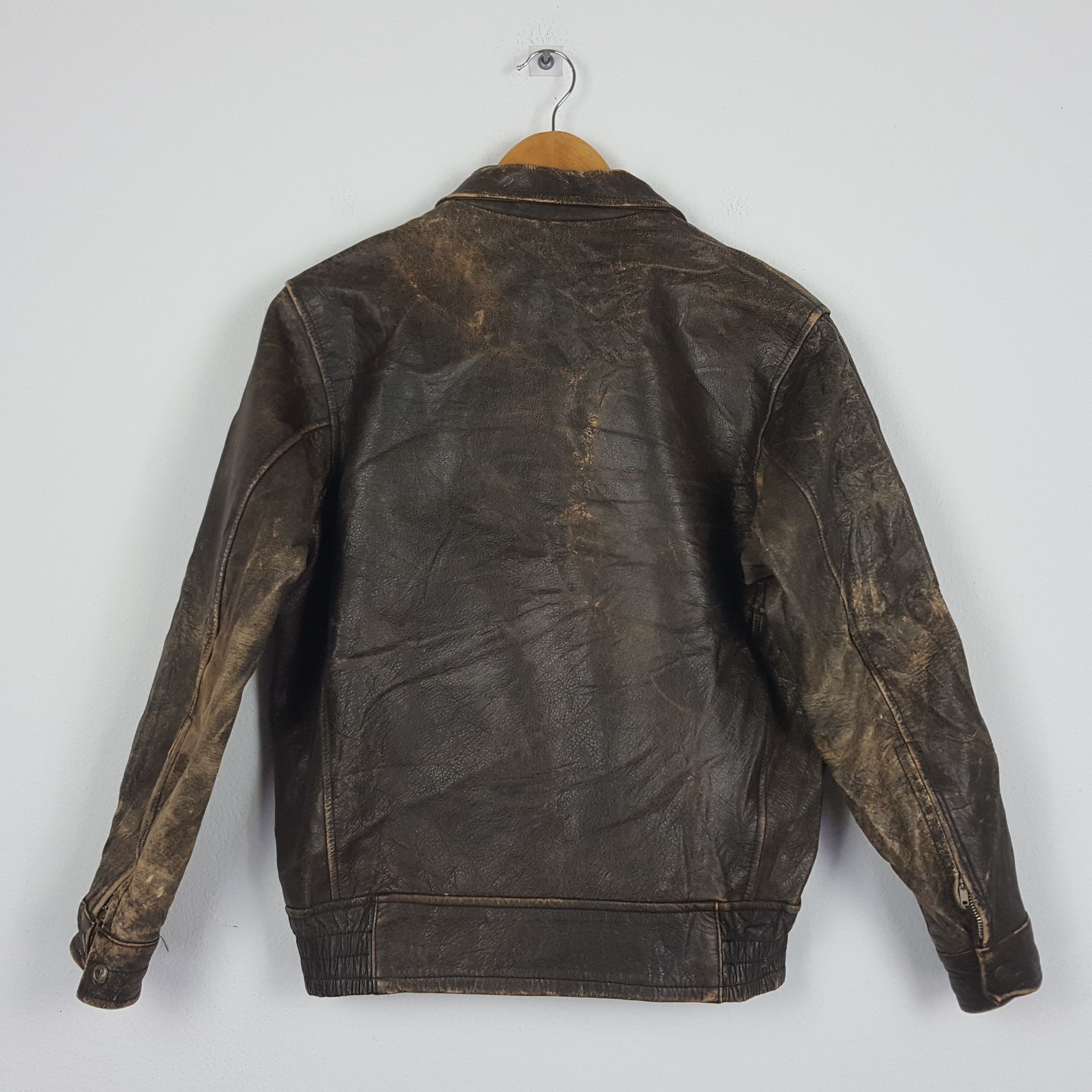 Harley Davidson × Vintage Vintage Japanese Brand Leather Jacket Size US L / EU 52-54 / 3 - 8 Thumbnail