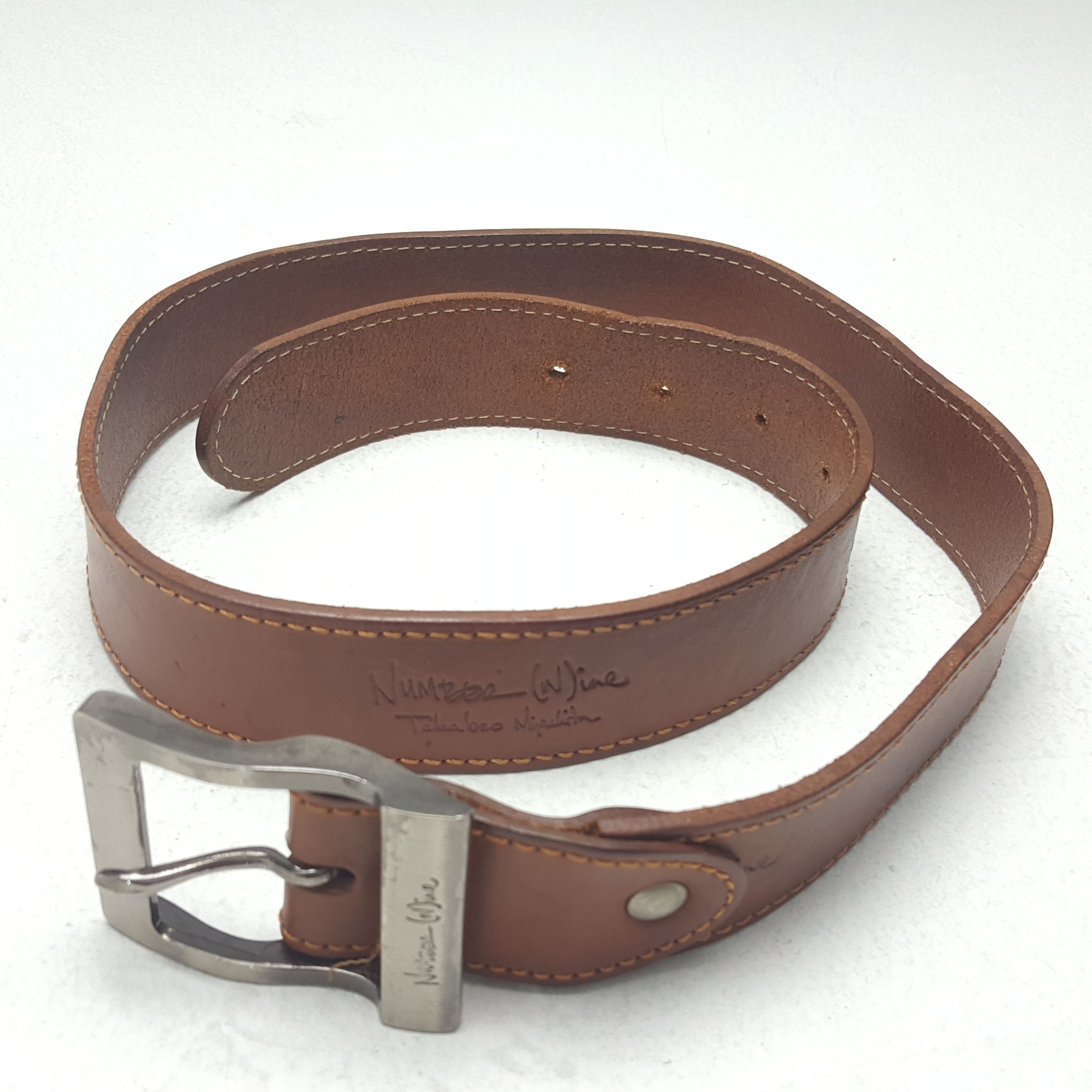 Numbernine ナンバーナイン 本人期 belt ベルト archive