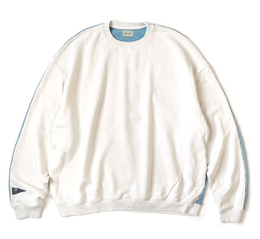 Kapital KAPITAL BONE 2tone remake big sweatshirt sax blue new Size US L / EU 52-54 / 3 - 2 Thumbnail