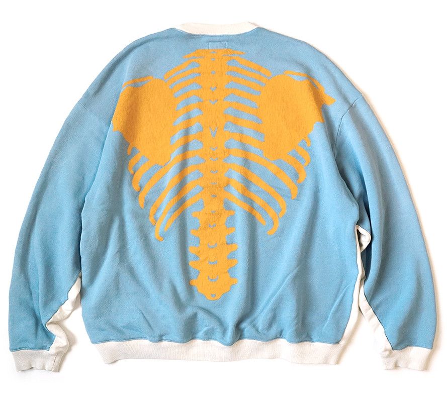 Kapital KAPITAL BONE 2tone remake big sweatshirt sax blue new Size US L / EU 52-54 / 3 - 1 Thumbnail