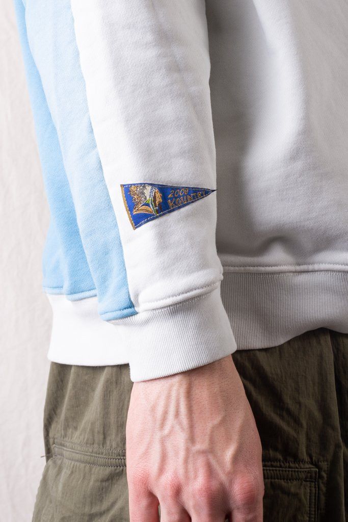 Kapital KAPITAL BONE 2tone remake big sweatshirt sax blue new Size US L / EU 52-54 / 3 - 7 Thumbnail