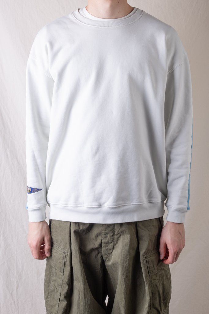 Kapital KAPITAL BONE 2tone remake big sweatshirt sax blue new Size US L / EU 52-54 / 3 - 3 Thumbnail