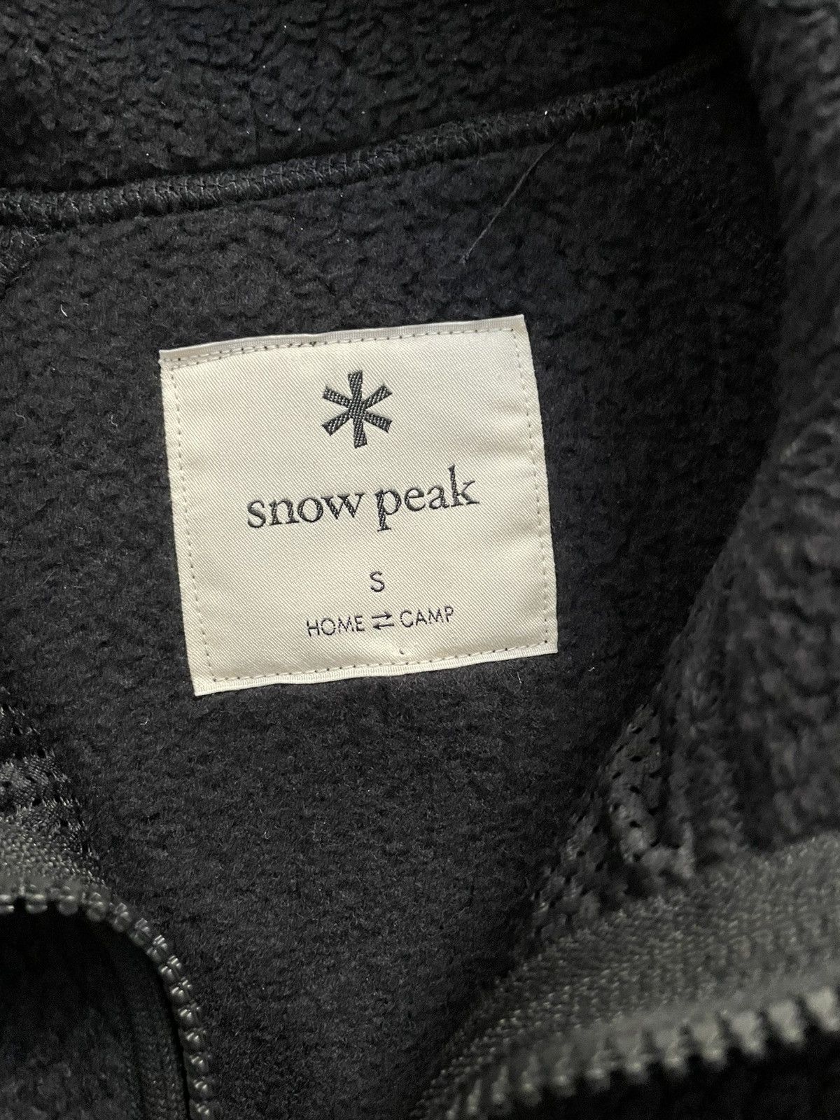 Snow Peak Snow Peak Boa Polartec Fleece Jacket Black Size US S / EU 44-46 / 1 - 3 Thumbnail
