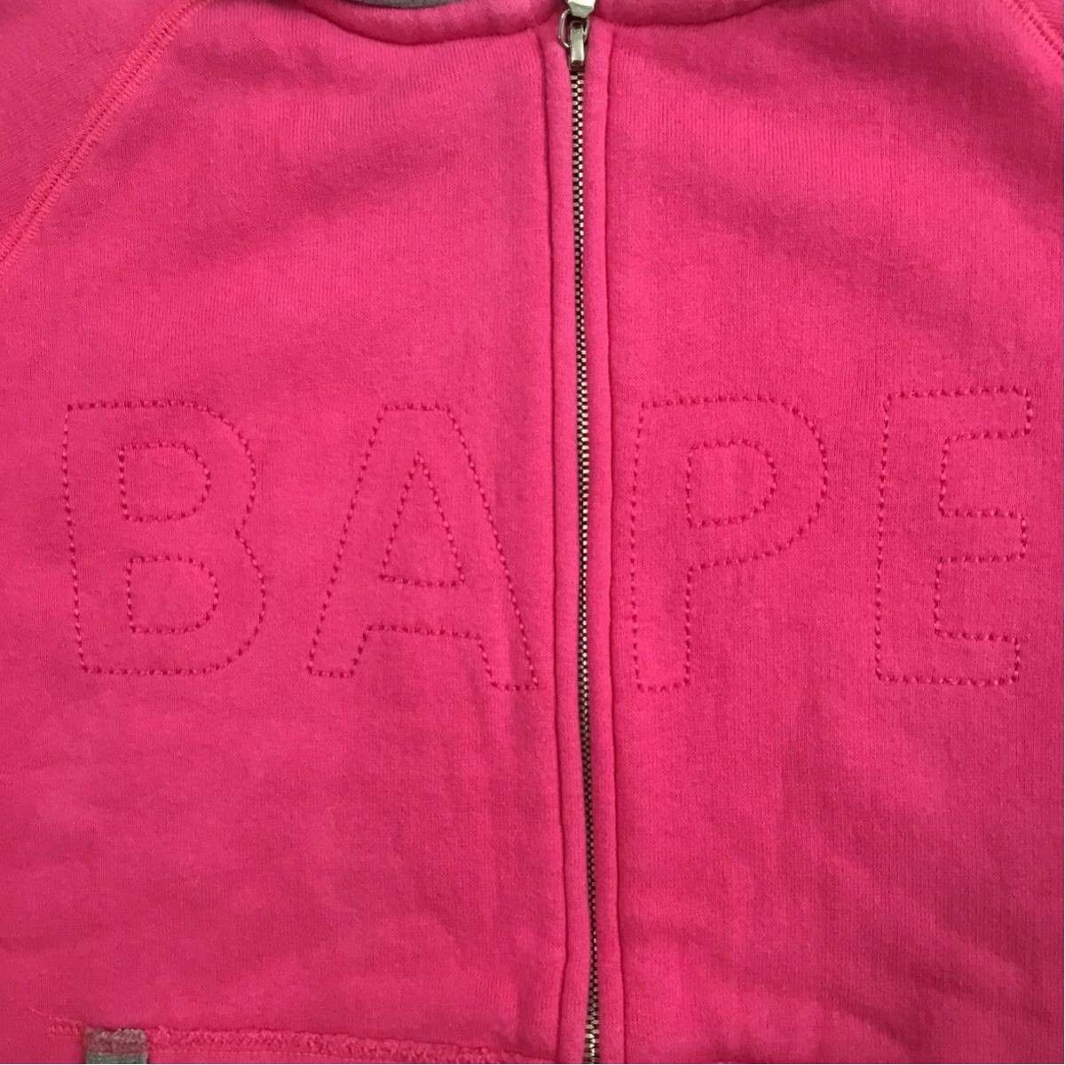 Bape BAPE Pink camo × Pink BAPE logo zip hoodie ape NIGO Size US S / EU 44-46 / 1 - 6 Thumbnail