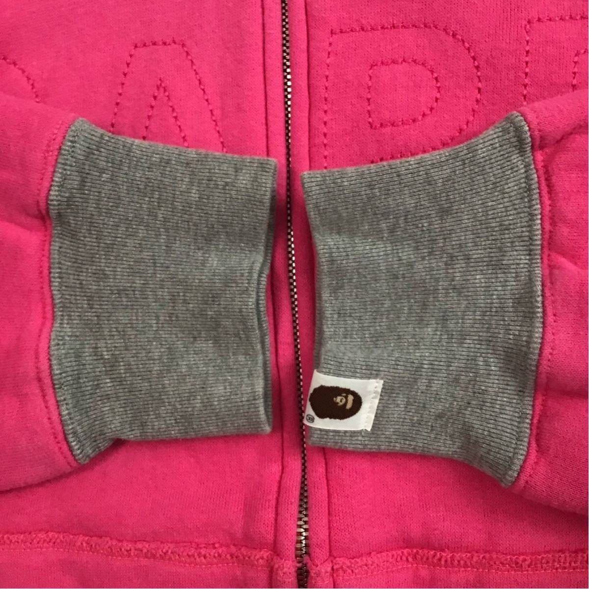 Bape BAPE Pink camo × Pink BAPE logo zip hoodie ape NIGO Size US S / EU 44-46 / 1 - 8 Thumbnail