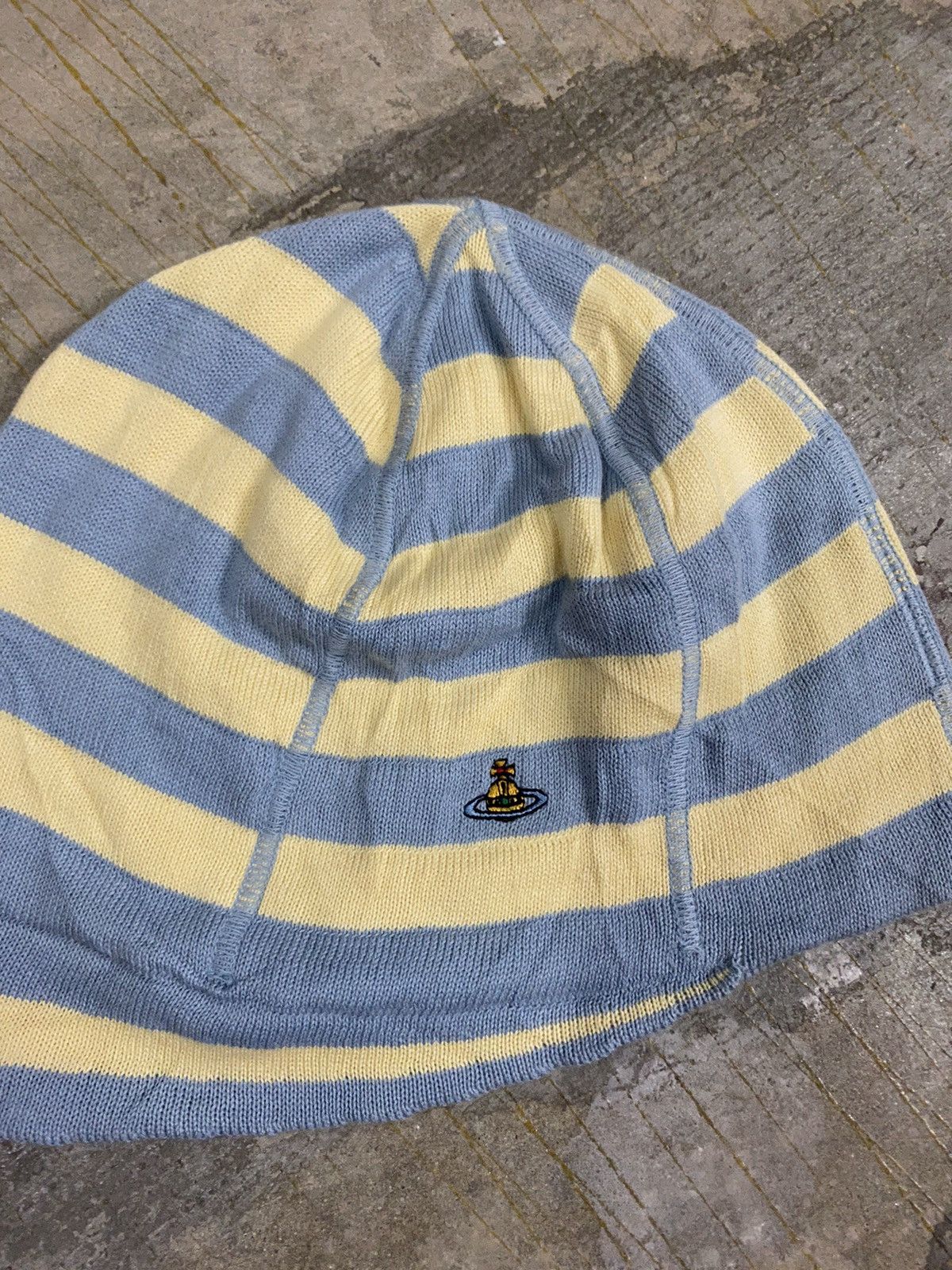 Vivienne Westwood Vtg stripe embroidered logo Size ONE SIZE - 3 Thumbnail