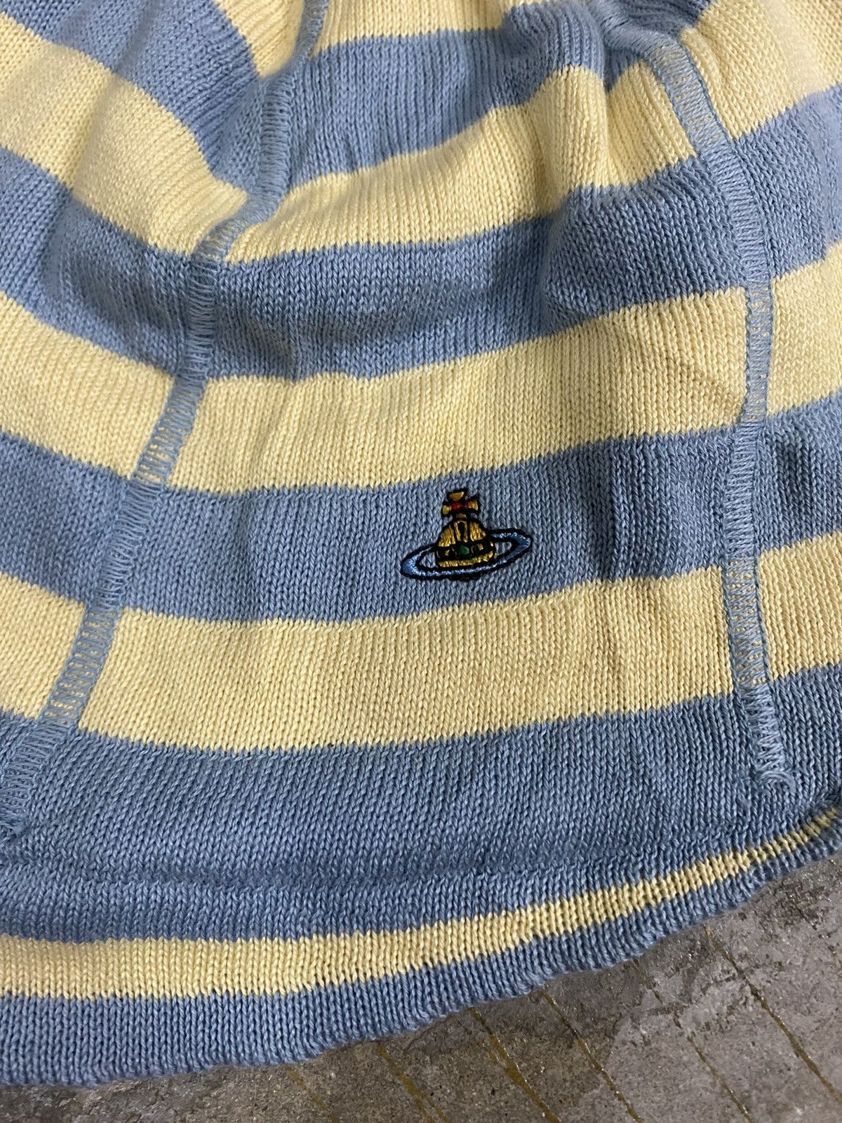 Vivienne Westwood Vtg stripe embroidered logo Size ONE SIZE - 4 Thumbnail