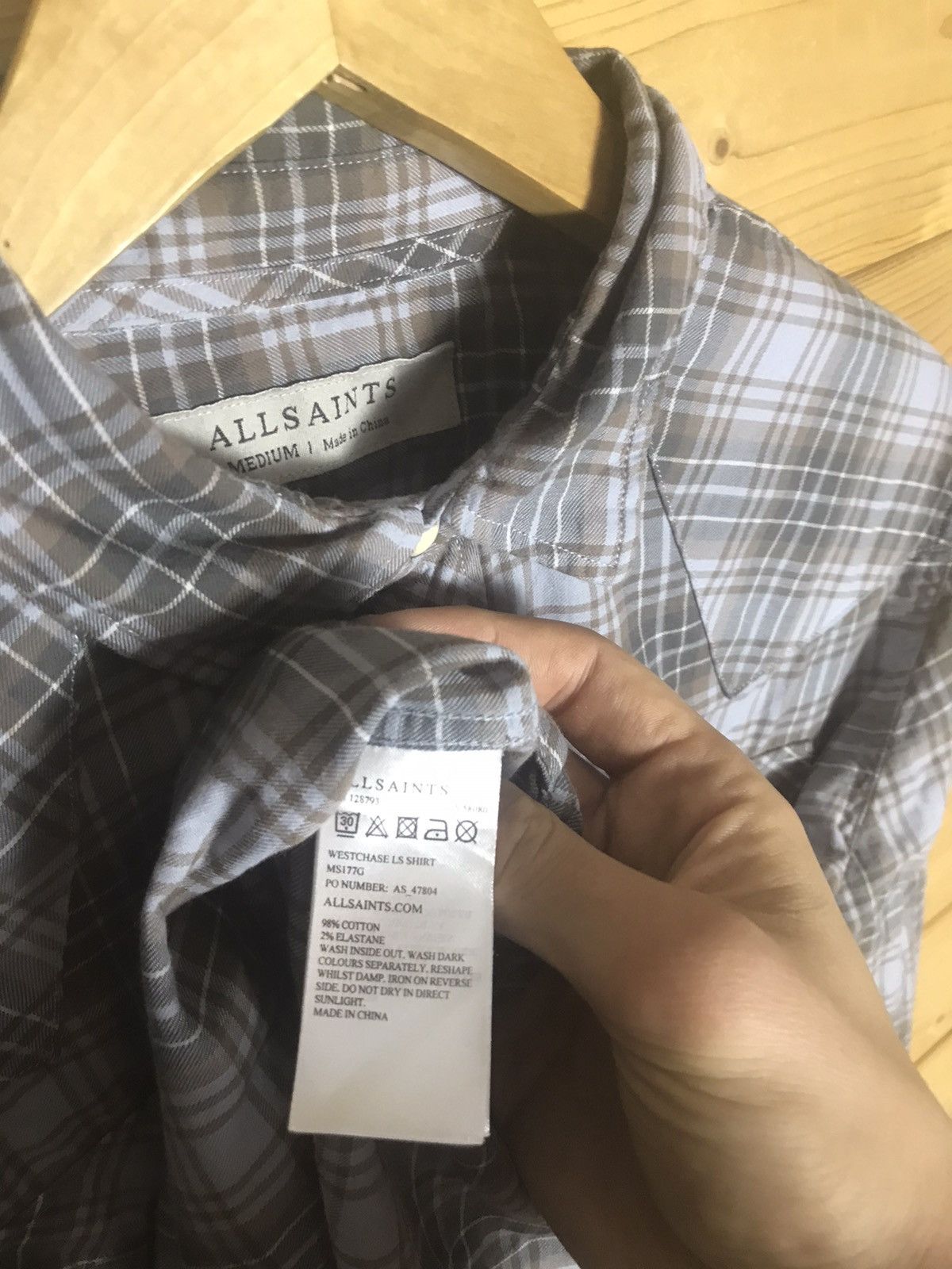 Allsaints Allsaints shirt Size US M / EU 48-50 / 2 - 7 Thumbnail