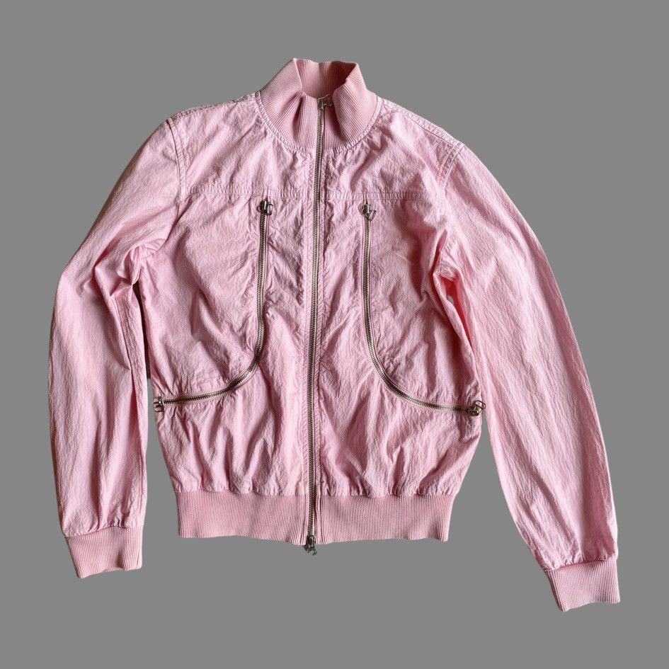 Maison Margiela SS 2006 Pink Cotton Cargo Bomber Jacket Size M / US 6-8 / IT 42-44 - 1 Thumbnail