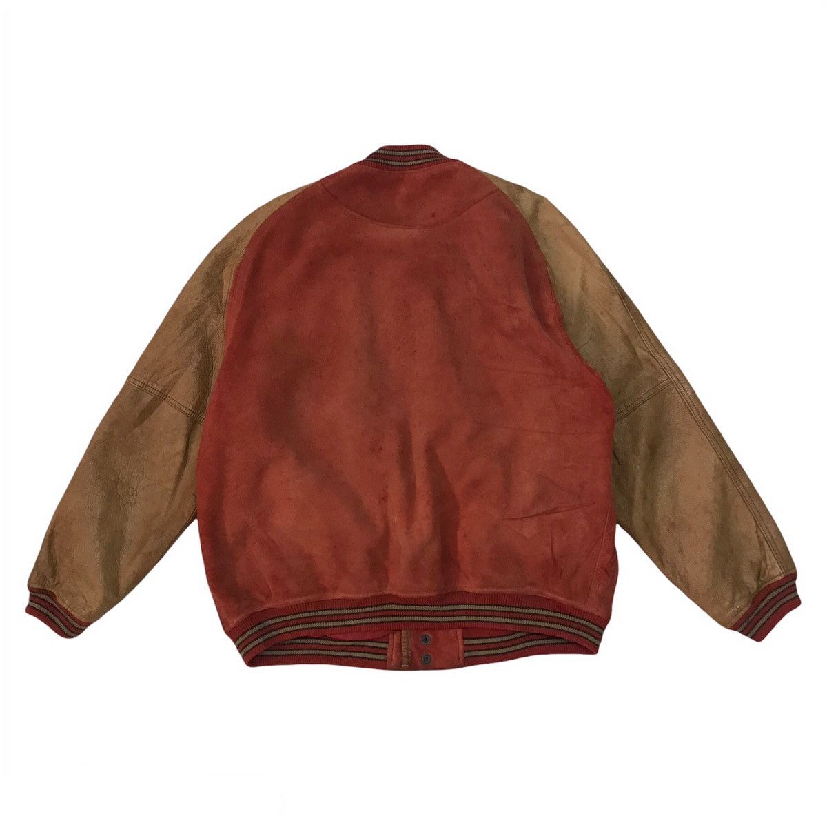 Japanese Brand Vtg Flandre Stardust Club Cowhide Leather Varsity Jacket Size US M / EU 48-50 / 2 - 2 Thumbnail