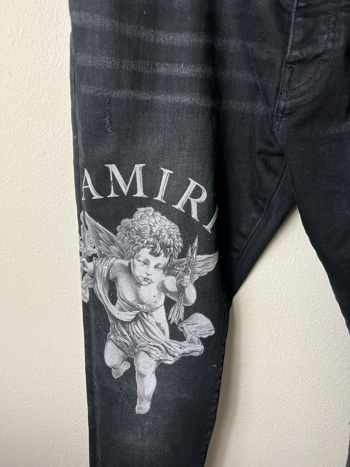 Amiri Amiri Cherub Skinny Denim Jeans Size US 36 / EU 52 - 3 Thumbnail