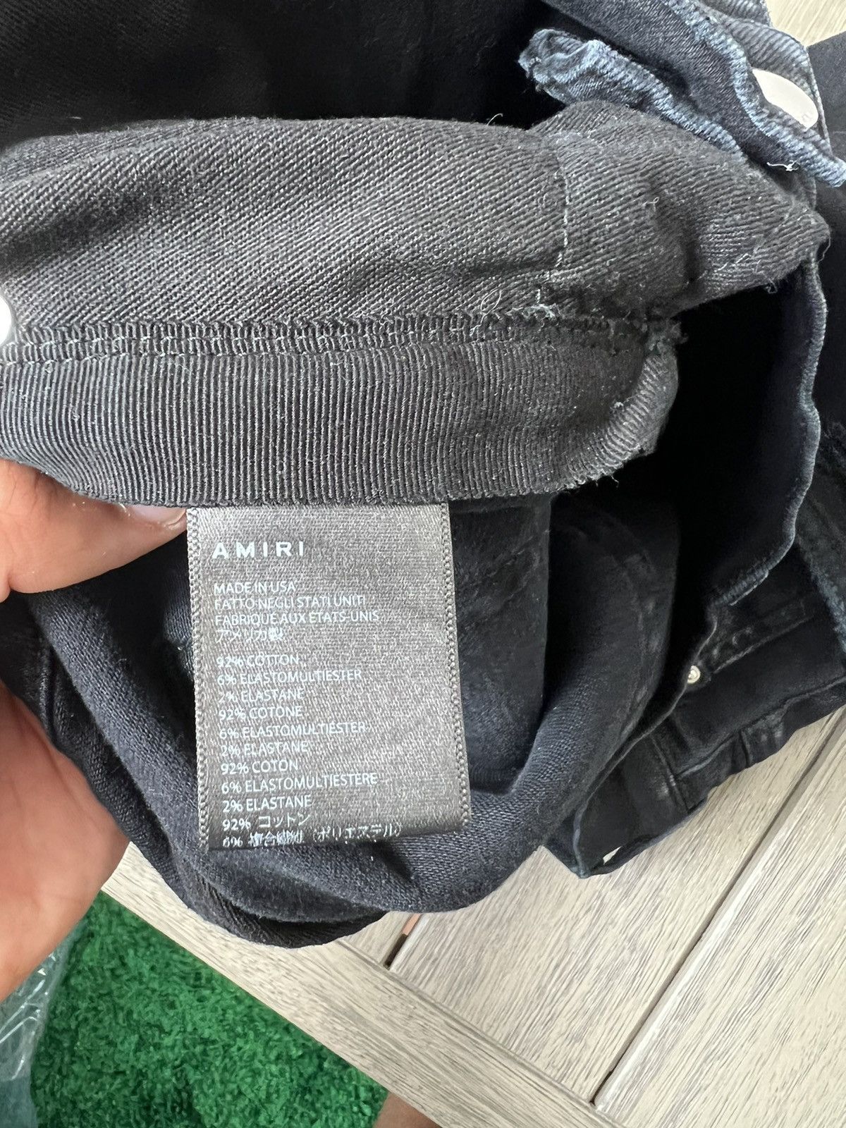 Amiri Amiri Cherub Skinny Denim Jeans Size US 36 / EU 52 - 11 Thumbnail