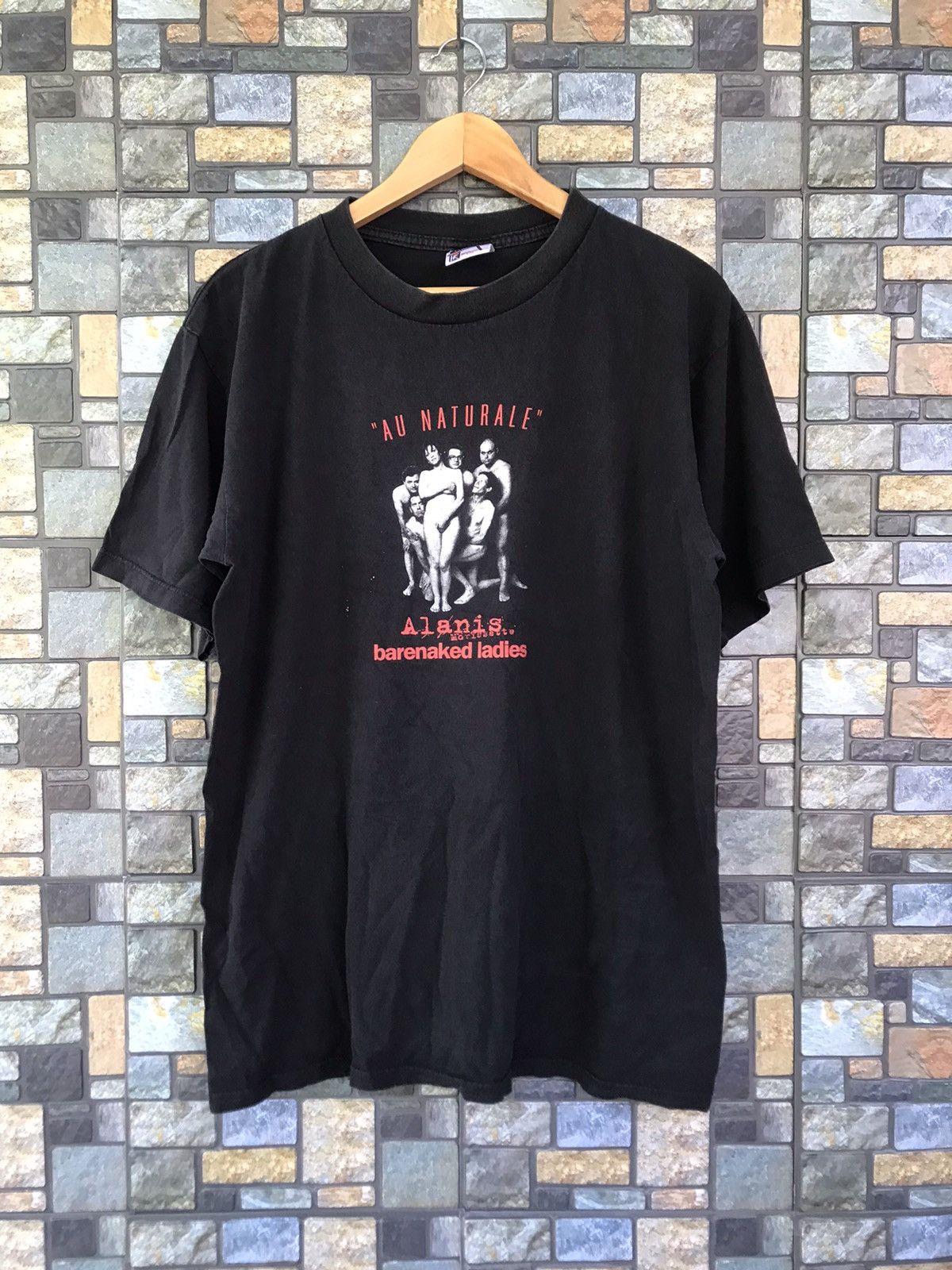 Band Tees Vintage Alanis Morissette Barenaked Ladies Au Naturale Tee Size US L / EU 52-54 / 3 - 1 Thumbnail