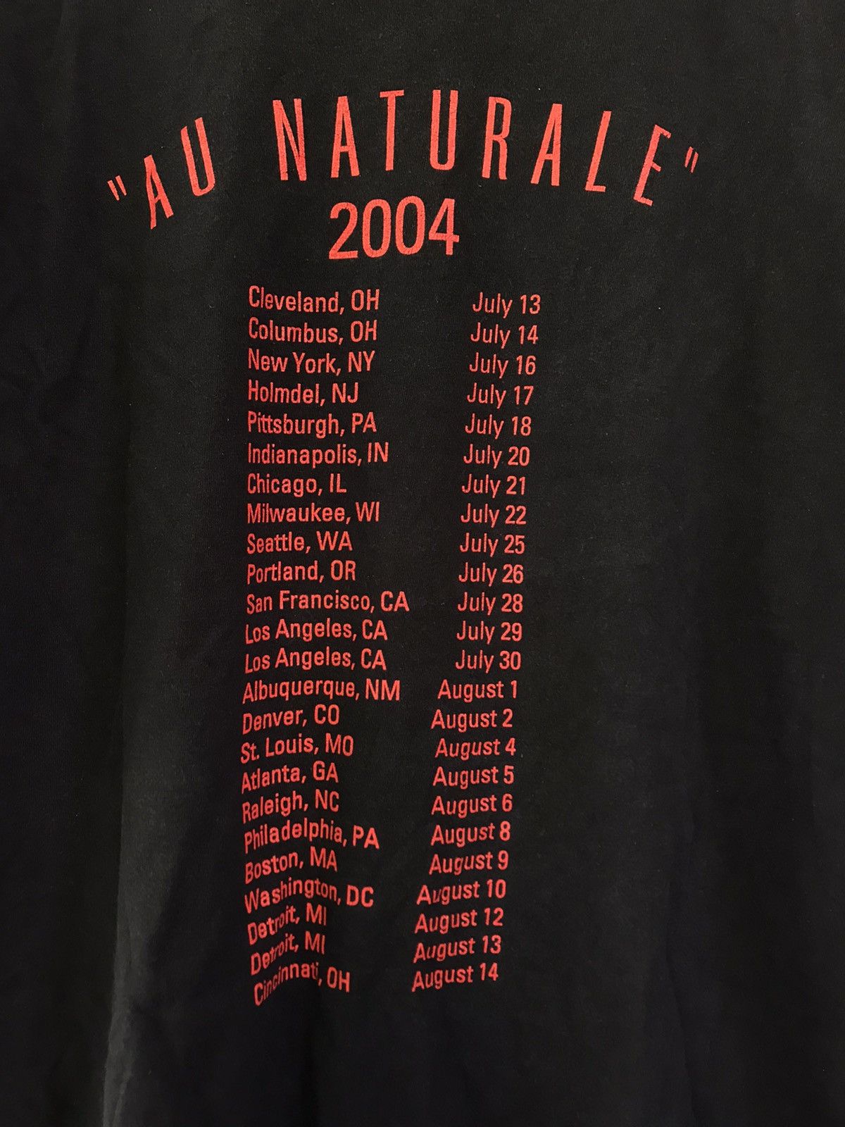 Band Tees Vintage Alanis Morissette Barenaked Ladies Au Naturale Tee Size US L / EU 52-54 / 3 - 6 Thumbnail