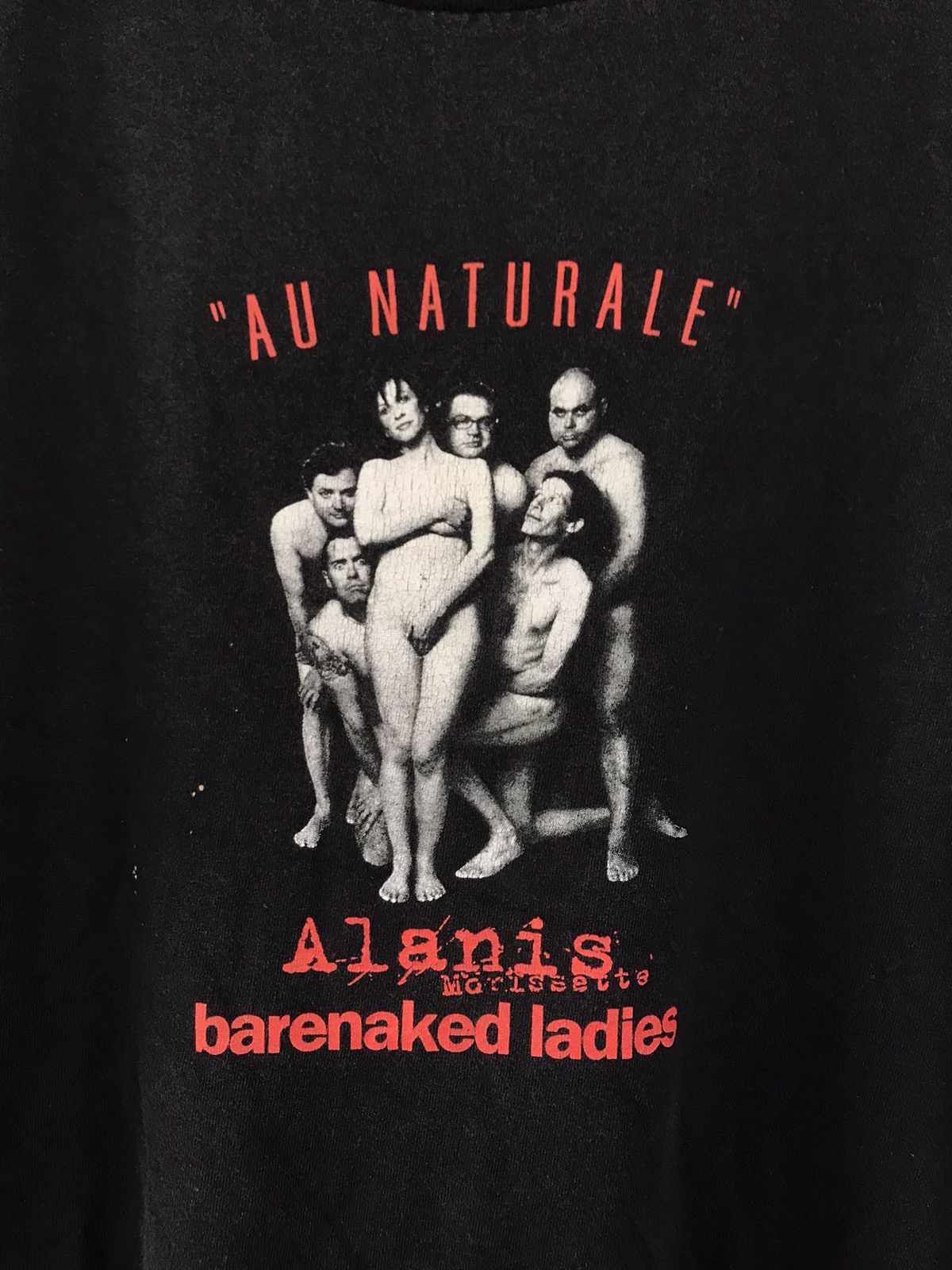 Band Tees Vintage Alanis Morissette Barenaked Ladies Au Naturale Tee Size US L / EU 52-54 / 3 - 5 Thumbnail