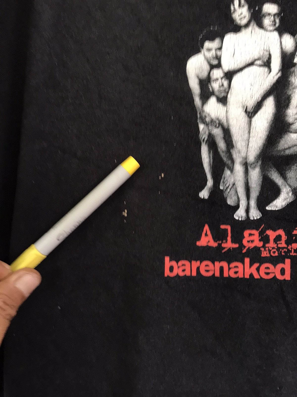 Band Tees Vintage Alanis Morissette Barenaked Ladies Au Naturale Tee Size US L / EU 52-54 / 3 - 9 Thumbnail