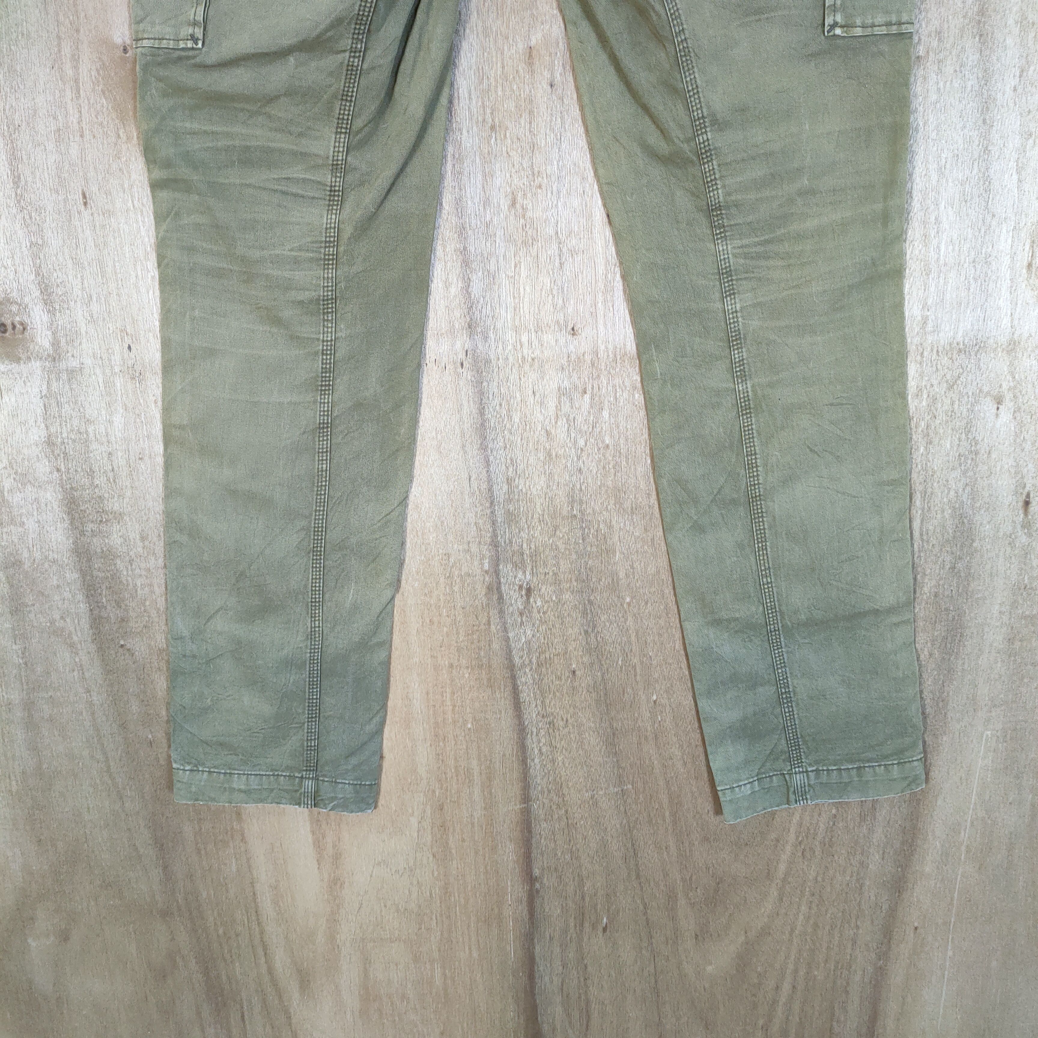 Japanese Brand VINTAGE JAPANESE FADED CARGO PANTS Size US 30 / EU 46 - 9 Thumbnail