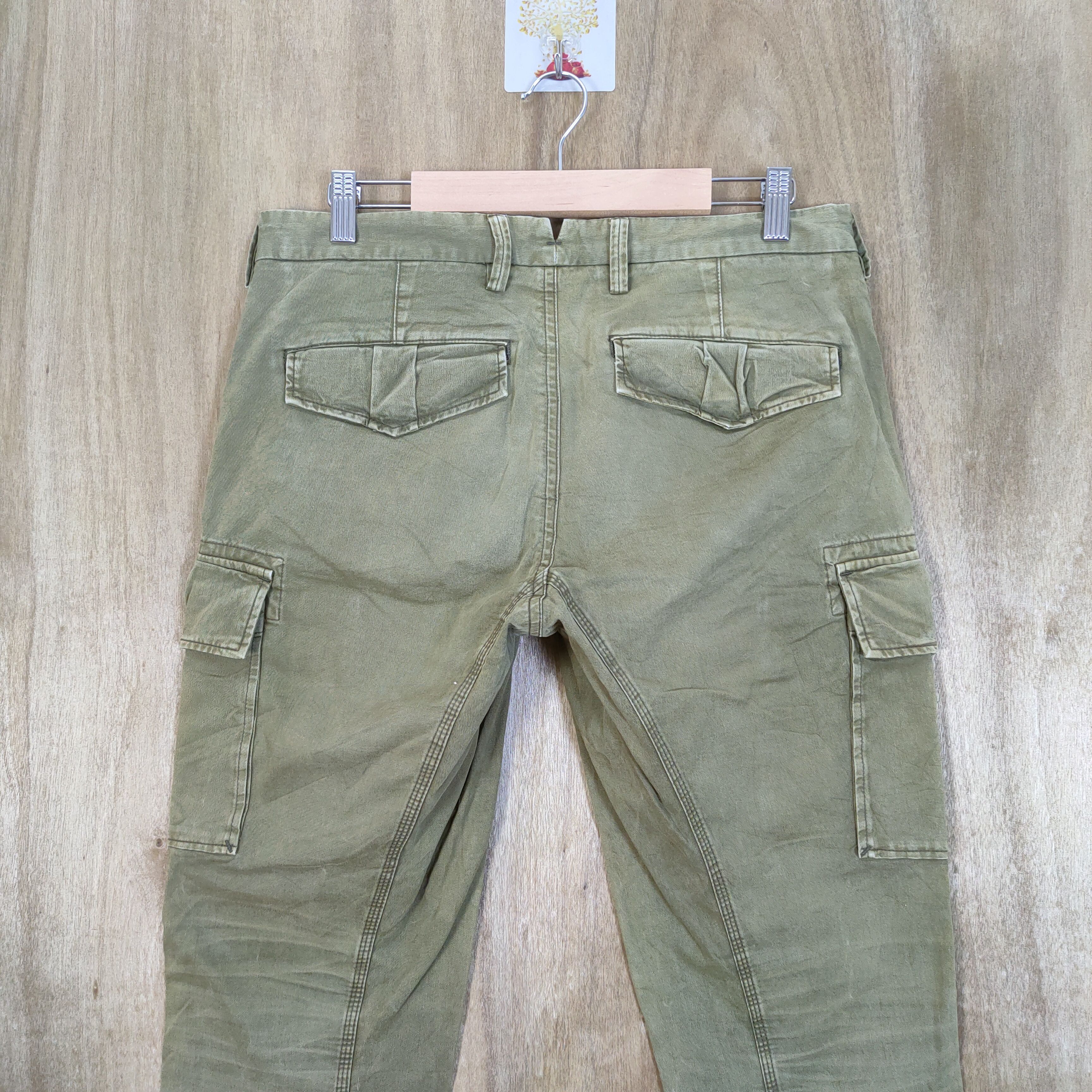 Japanese Brand VINTAGE JAPANESE FADED CARGO PANTS Size US 30 / EU 46 - 8 Thumbnail