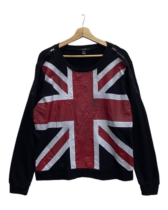 If Six Was Nine BRITISH FLAG PUNK ZIPPER SWEATSHIRT IFSIXWASNINE