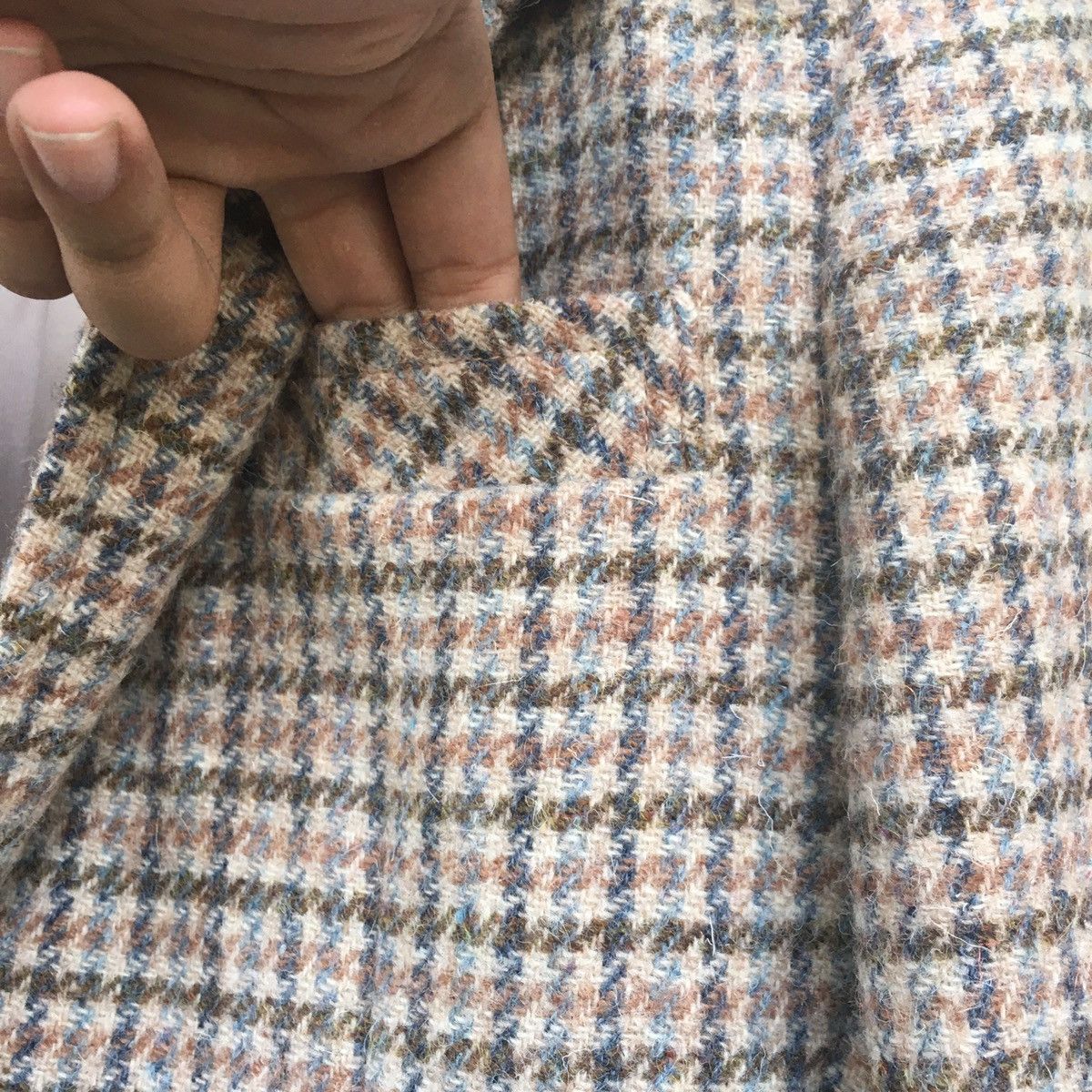 Harris Tweed Harris Tweed Women Wool Coat Made in England Size S / US 4 / IT 40 - 6 Thumbnail