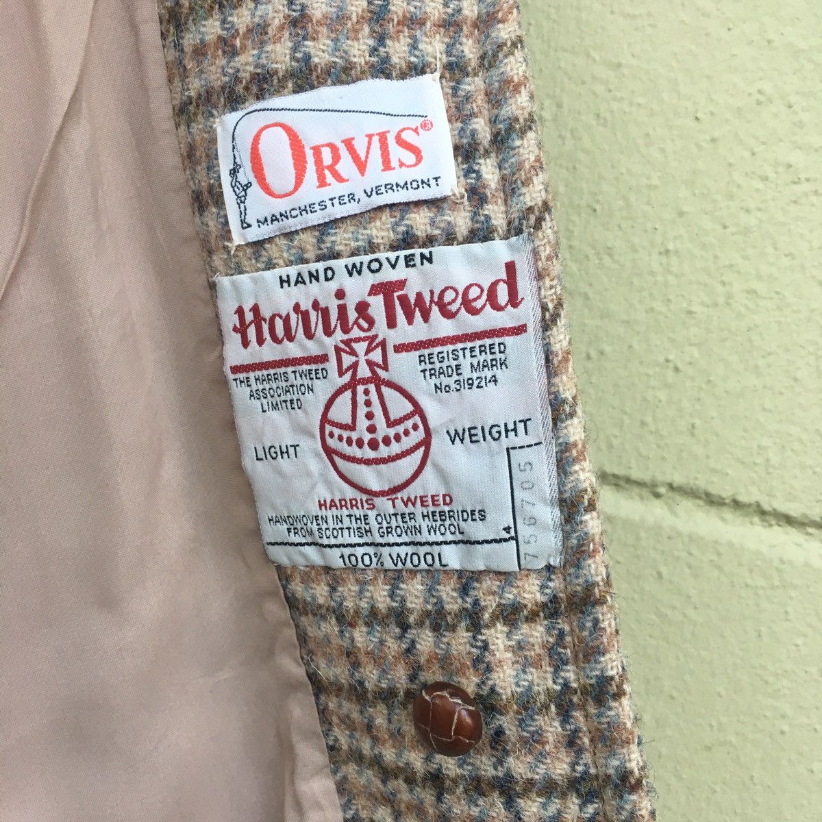 Harris Tweed Harris Tweed Women Wool Coat Made in England Size S / US 4 / IT 40 - 9 Thumbnail