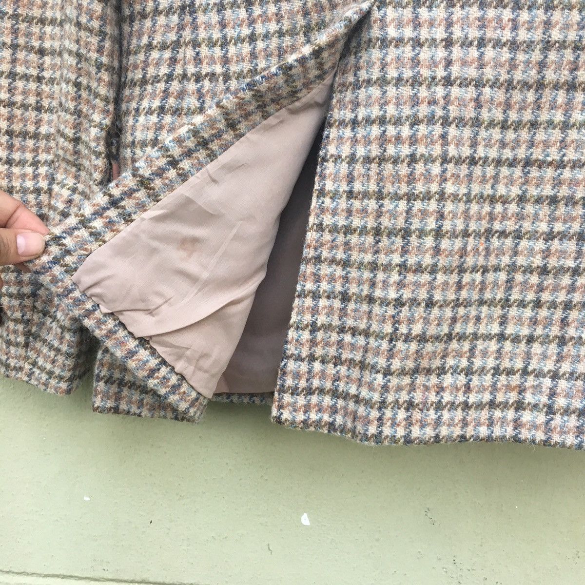 Harris Tweed Harris Tweed Women Wool Coat Made in England Size S / US 4 / IT 40 - 7 Thumbnail