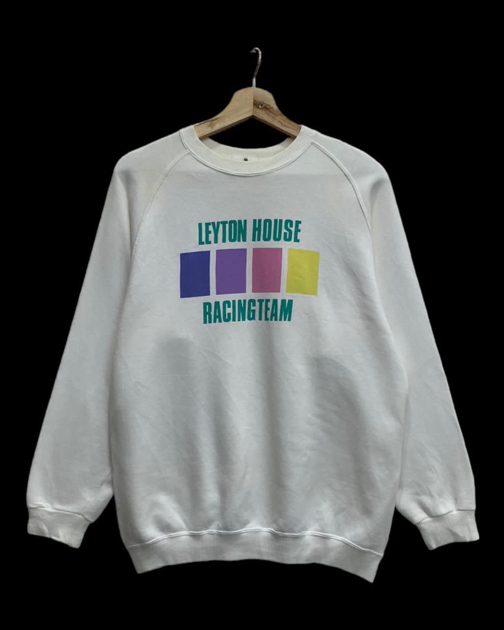 Formula 1 VINTAGE LEYTON HOUSE RACING TEAM BIG LOGO SWEATSHIRT Size US S / EU 44-46 / 1 - 1 Thumbnail