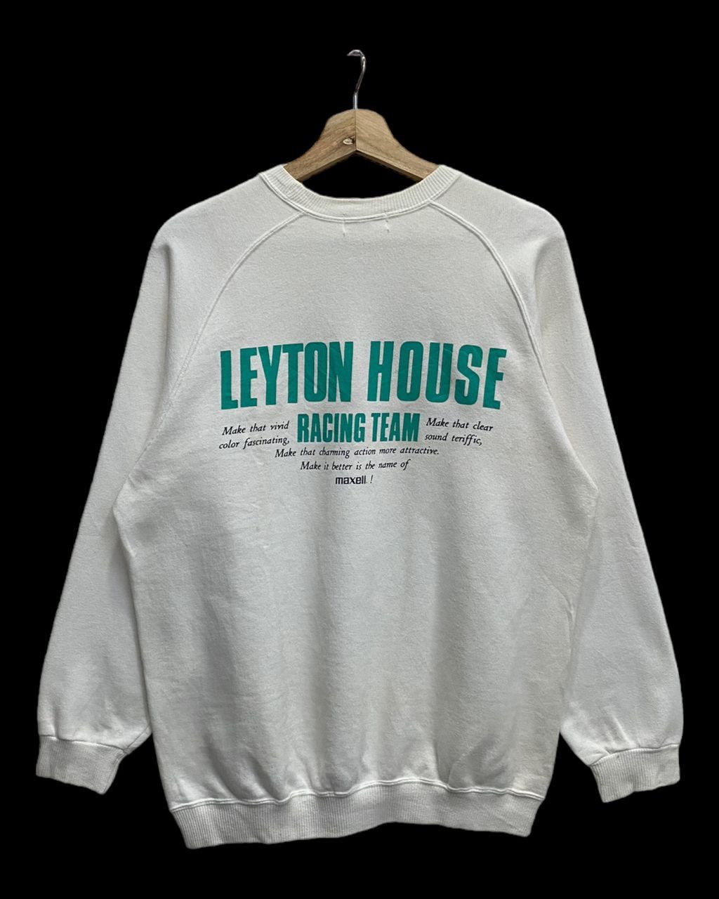 Formula 1 VINTAGE LEYTON HOUSE RACING TEAM BIG LOGO SWEATSHIRT Size US S / EU 44-46 / 1 - 2 Thumbnail