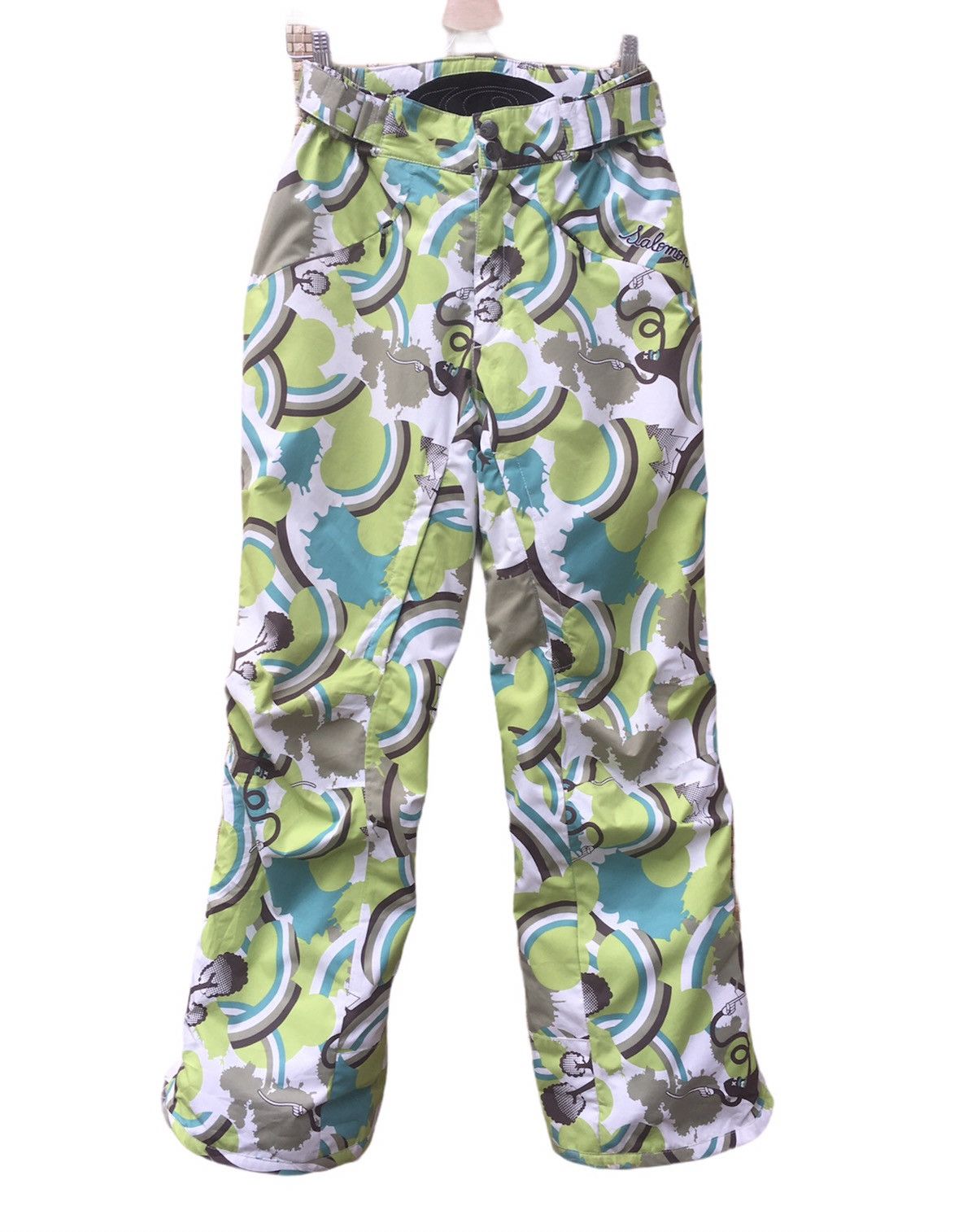 image of Salomon Ski Pant in Green, Men's (Size 29)
