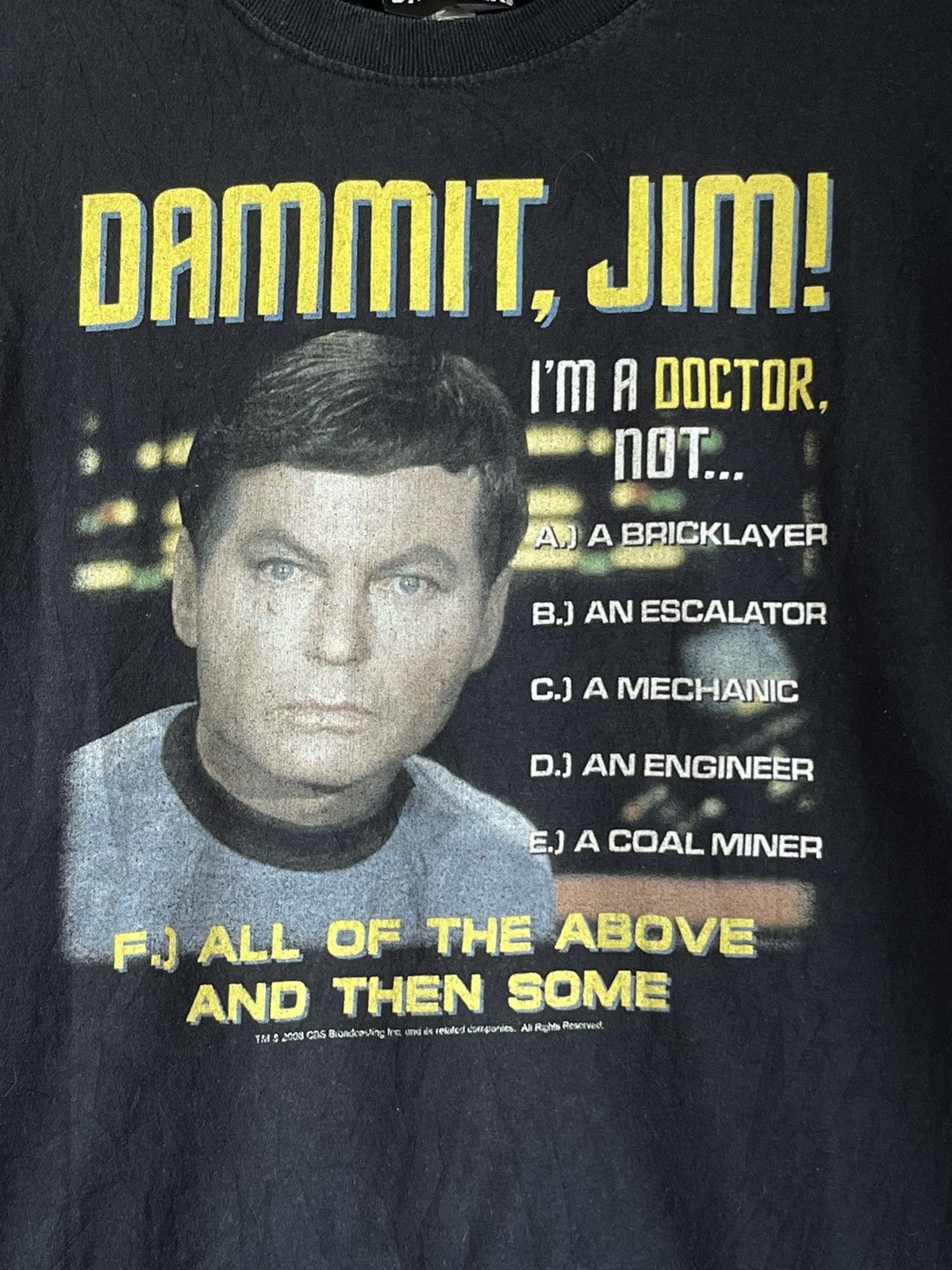 Vintage Dammit,jim ft68 Size US M / EU 48-50 / 2 - 2 Thumbnail